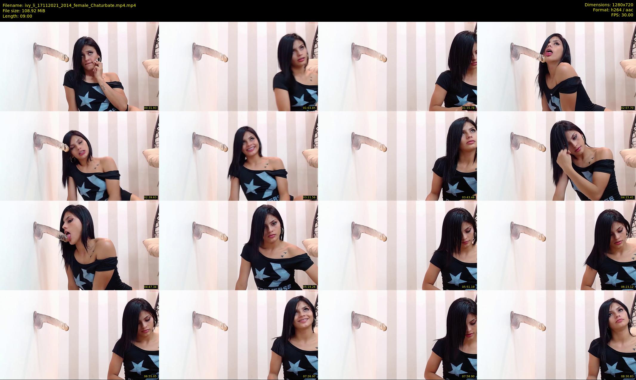 ivy_li — 9 minute Chaturbate female cam show recording, 720p, Nov 17, 2021