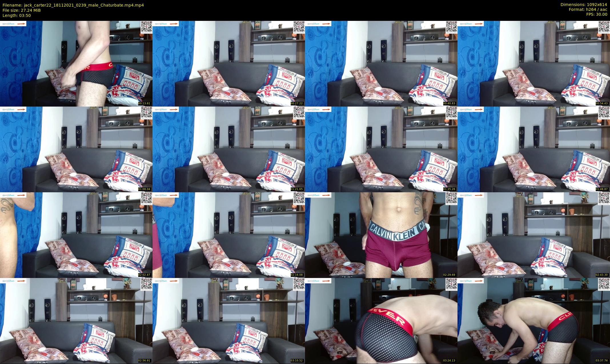 jack_carter22 — 4 minute Chaturbate male cam show recording, 480p, Nov 18, 2021