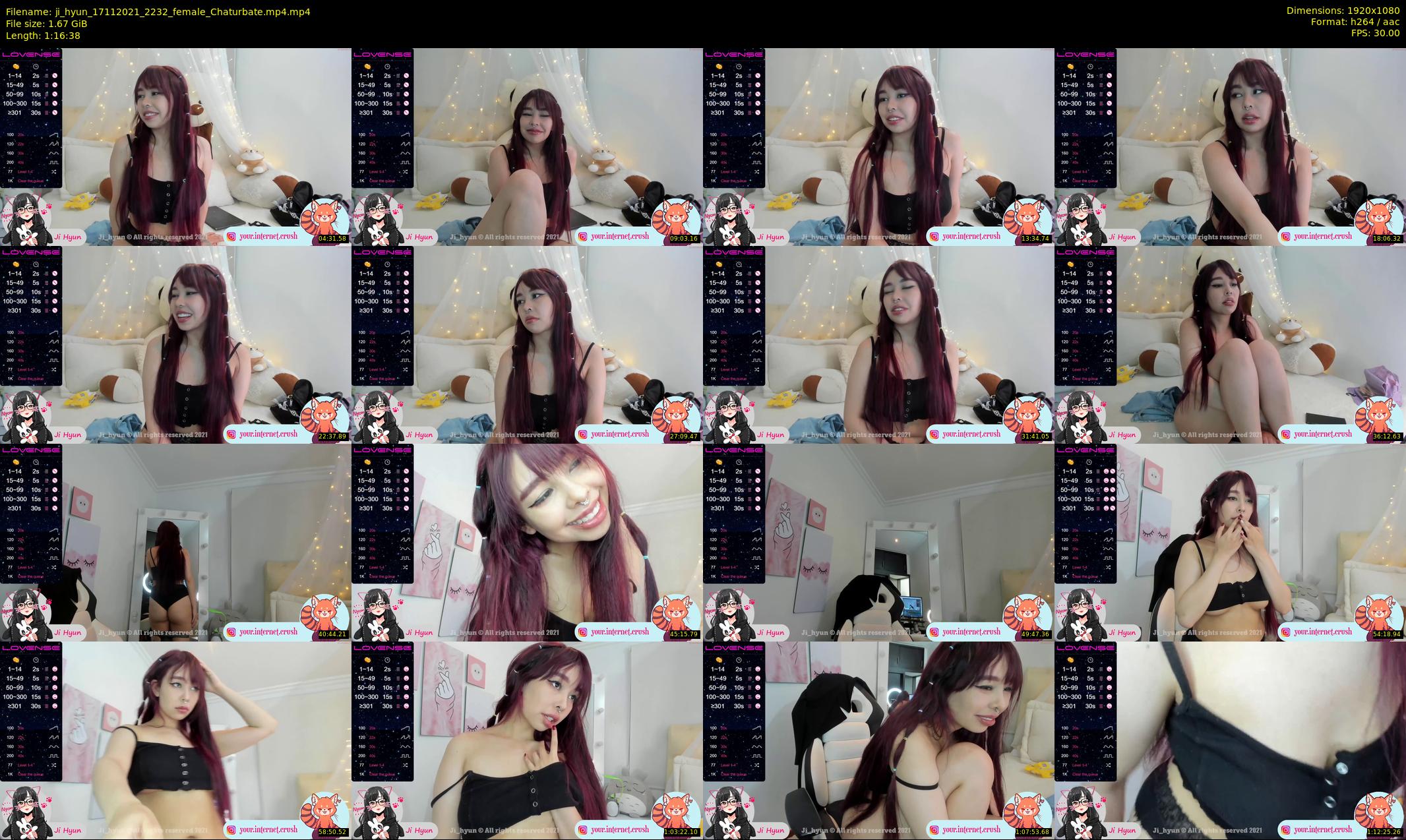 ji_hyun — 77 minute Chaturbate female cam show recording, 1080p, Nov 17, 2021