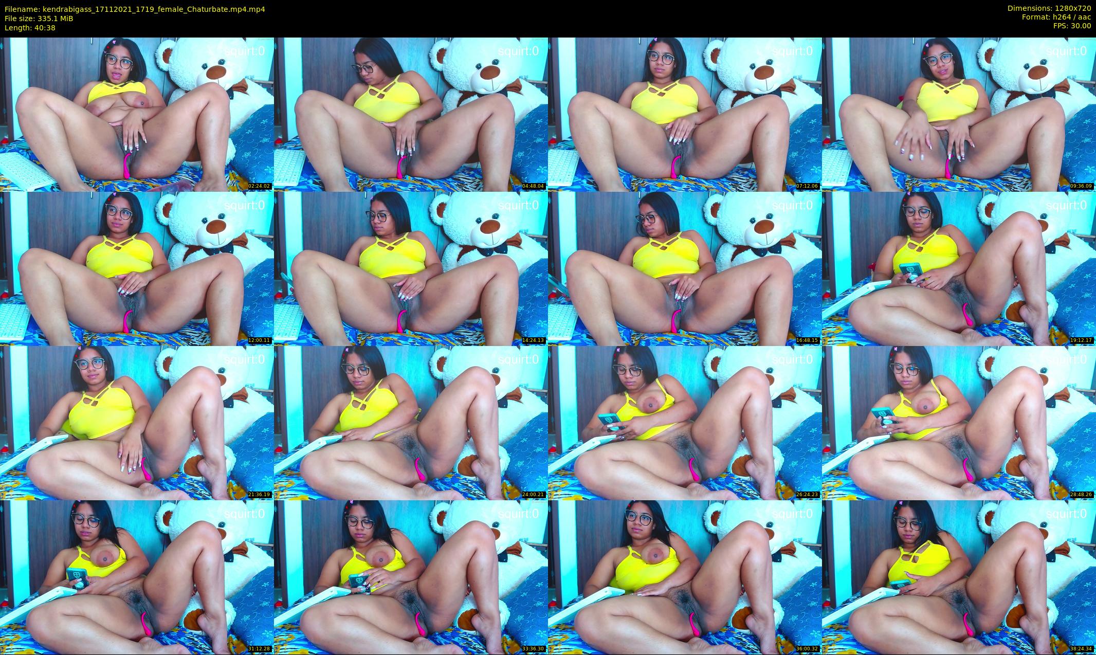 kendrabigass — 41 minute Chaturbate female cam show recording, 720p, Nov 17, 2021