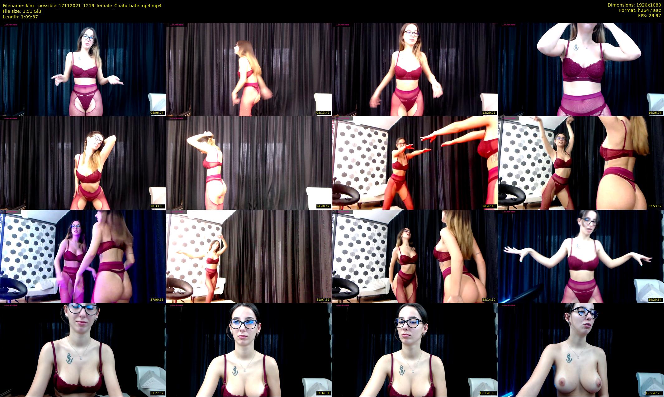 kim__possible — 70 minute Chaturbate female cam show recording, 1080p, Nov 17, 2021