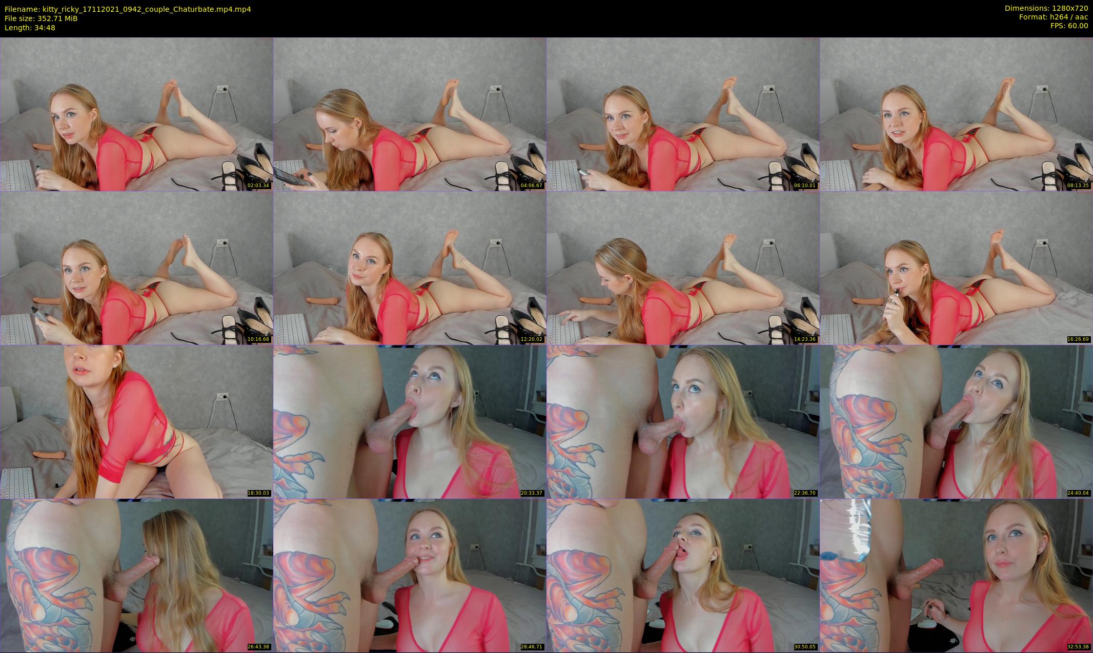 kitty_ricky — 35 minute Chaturbate couple cam show recording, 720p, Nov 17, 2021