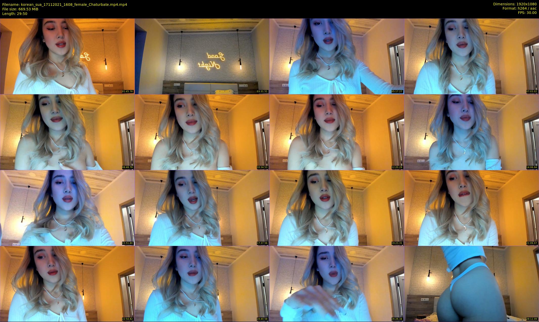 korean_sua — 30 minute Chaturbate female cam show recording, 1080p, Nov 17, 2021