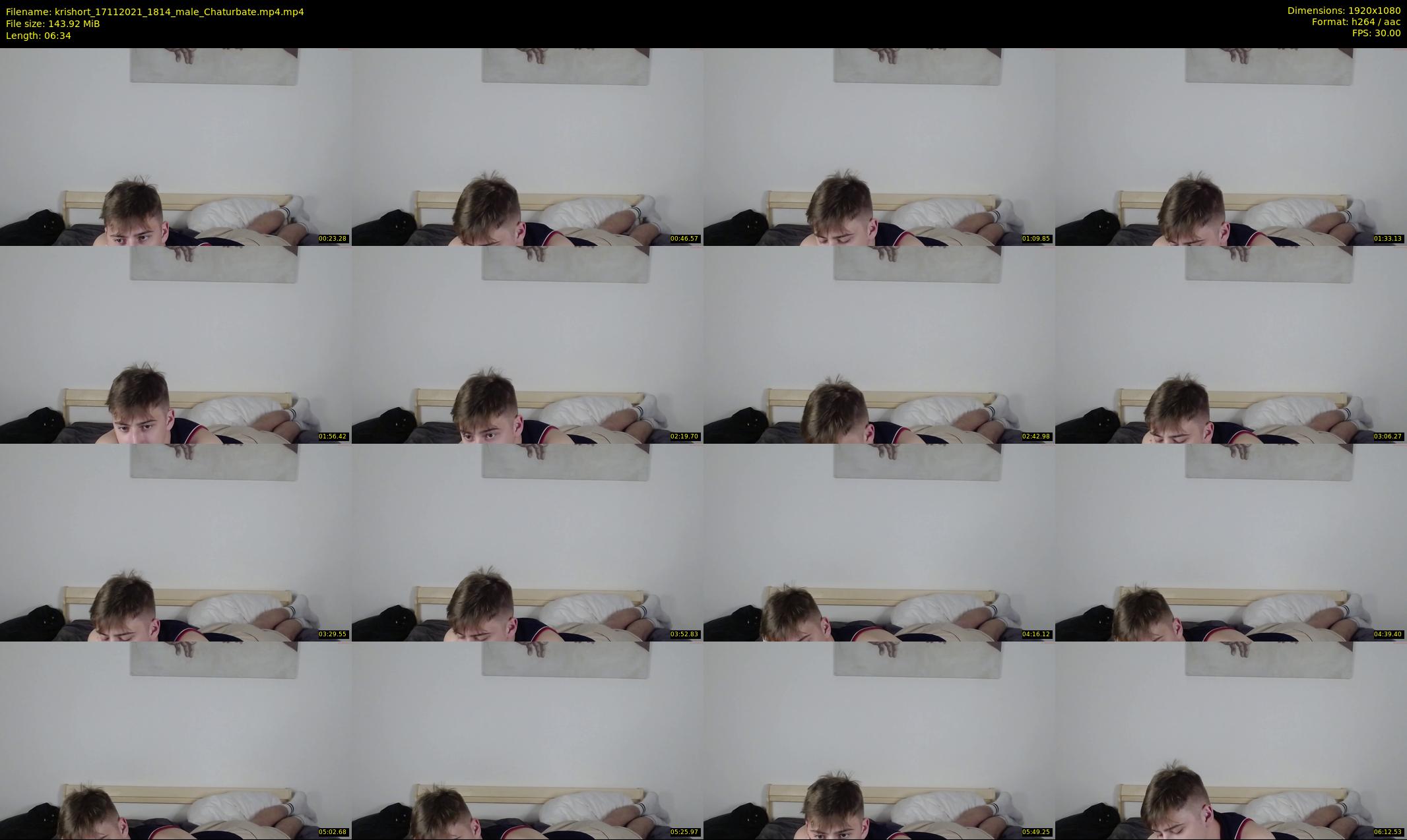 krishort — 7 minute Chaturbate male cam show recording, 1080p, Nov 17, 2021