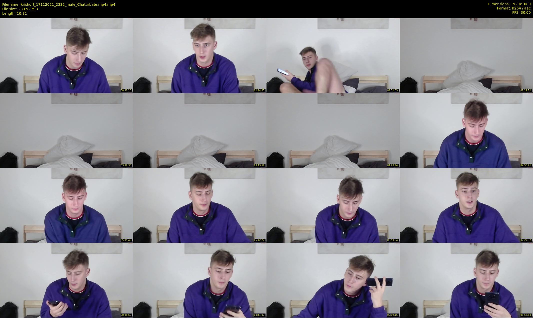 krishort — 11 minute Chaturbate male cam show recording, 1080p, Nov 17, 2021