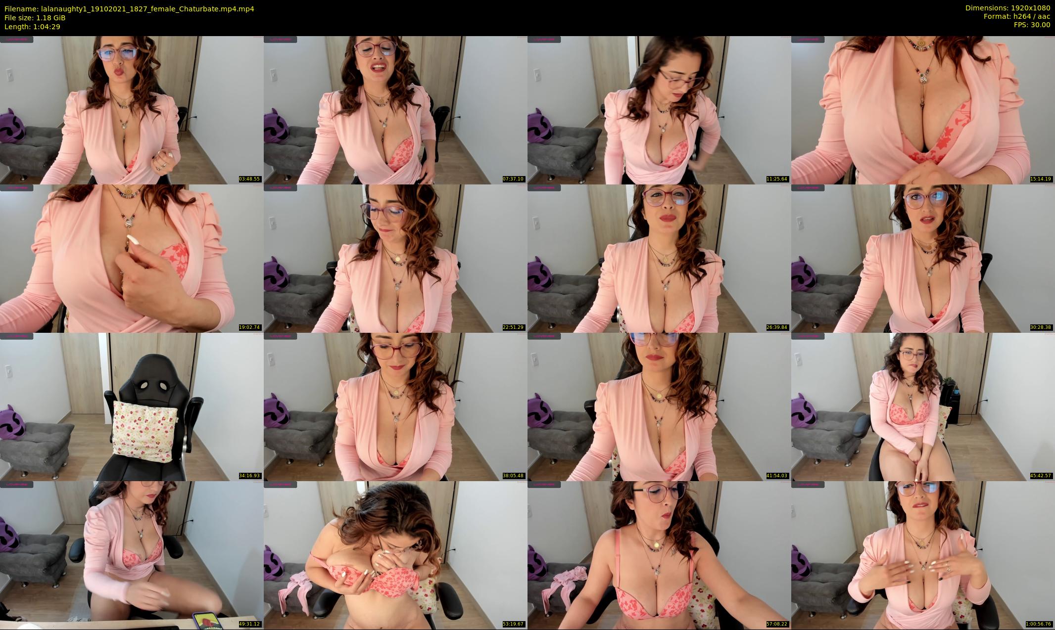 lalanaughty1 — 65 minute Chaturbate female cam show recording, 1080p, Oct 19, 2021