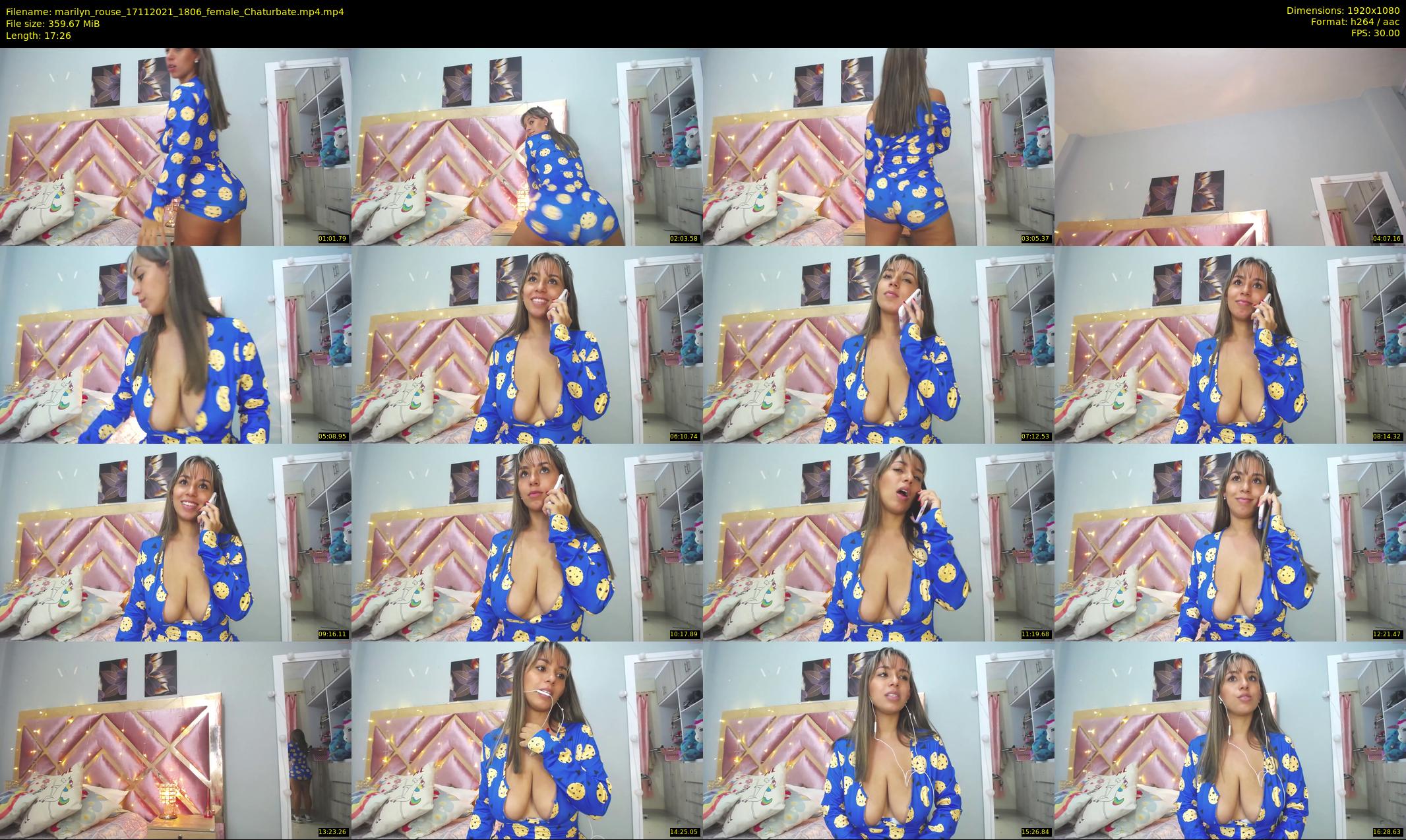 marilyn_rouse — 18 minute Chaturbate female cam show recording, 1080p, Nov 17, 2021
