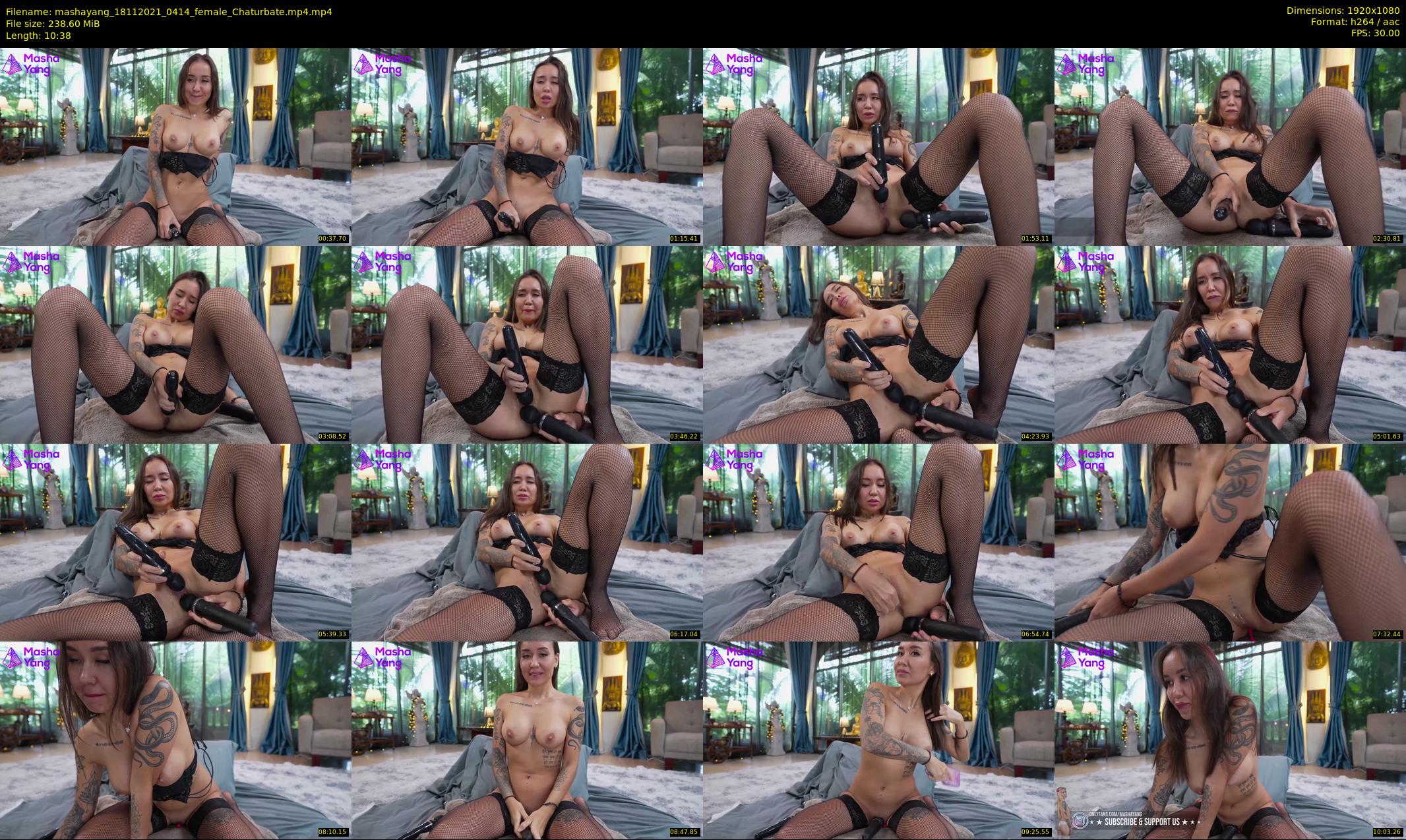 mashayang — 11 minute Chaturbate female cam show recording, 1080p, Nov 18, 2021