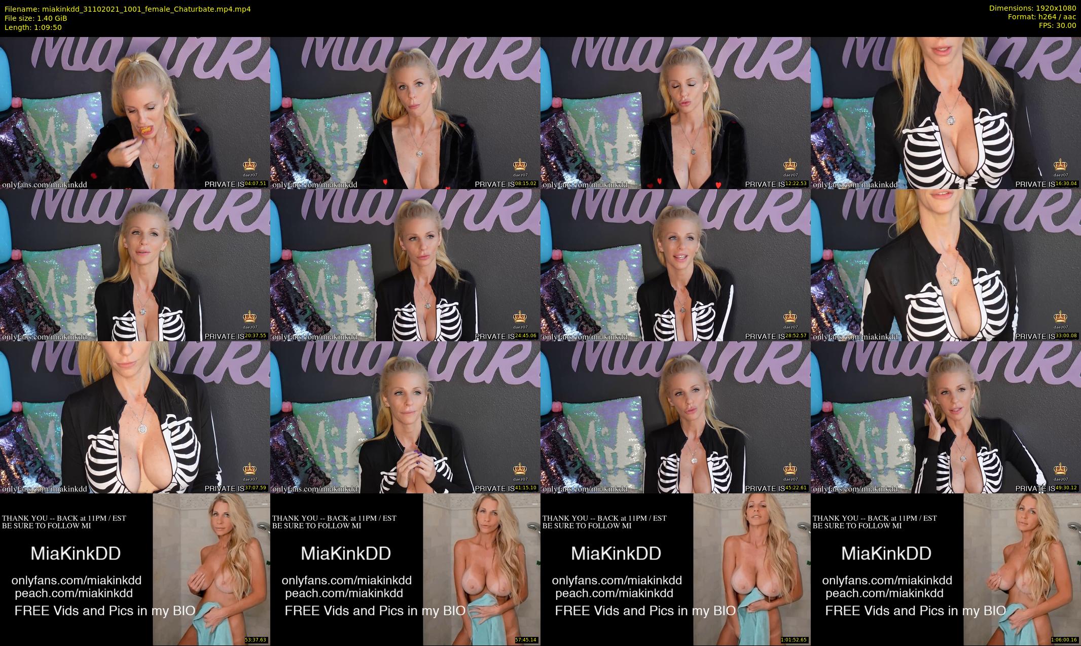 miakinkdd — 70 minute Chaturbate female cam show recording, 1080p, Oct 31, 2021