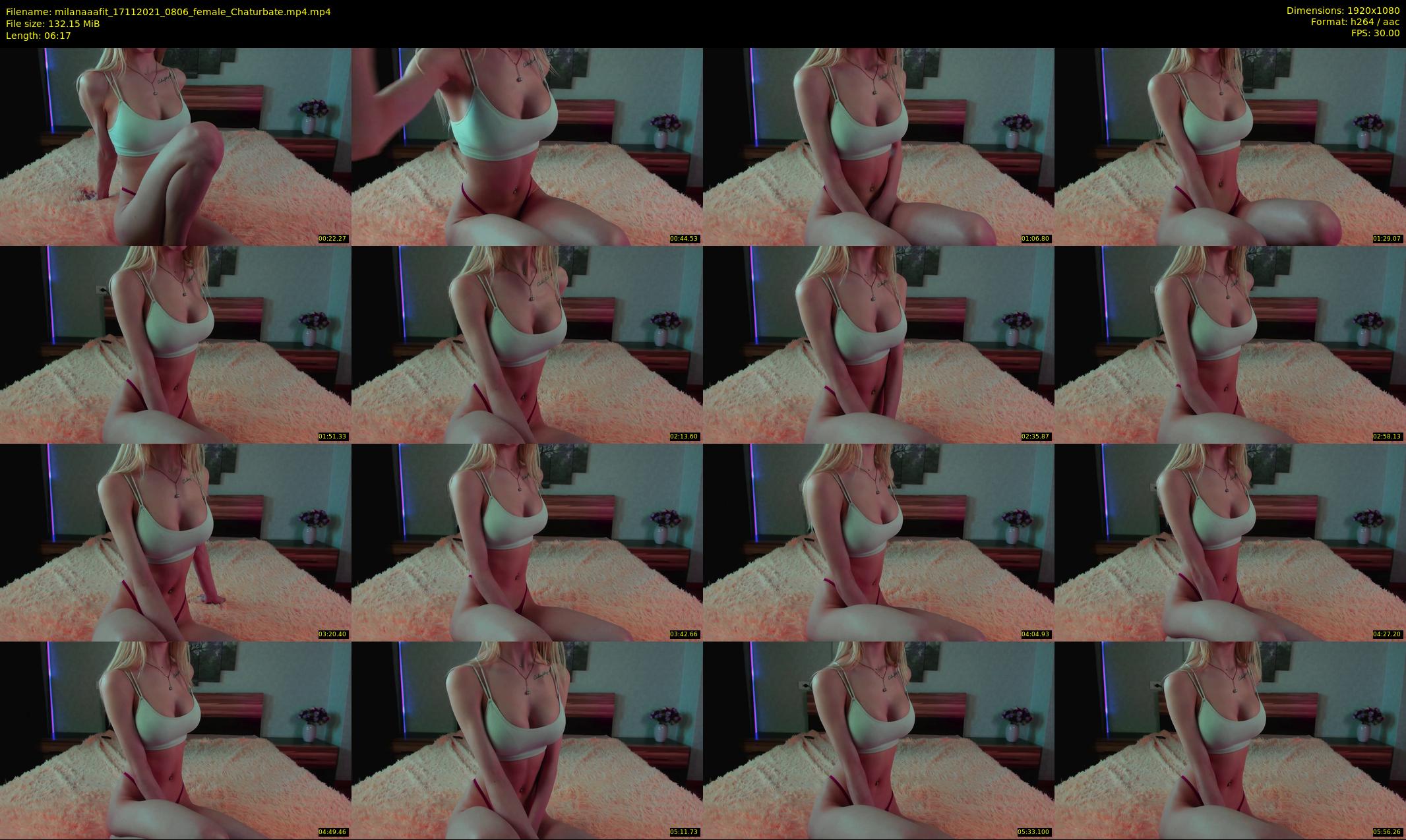 milanaaafit — 7 minute Chaturbate couple cam show recording, 1080p, Nov 17, 2021