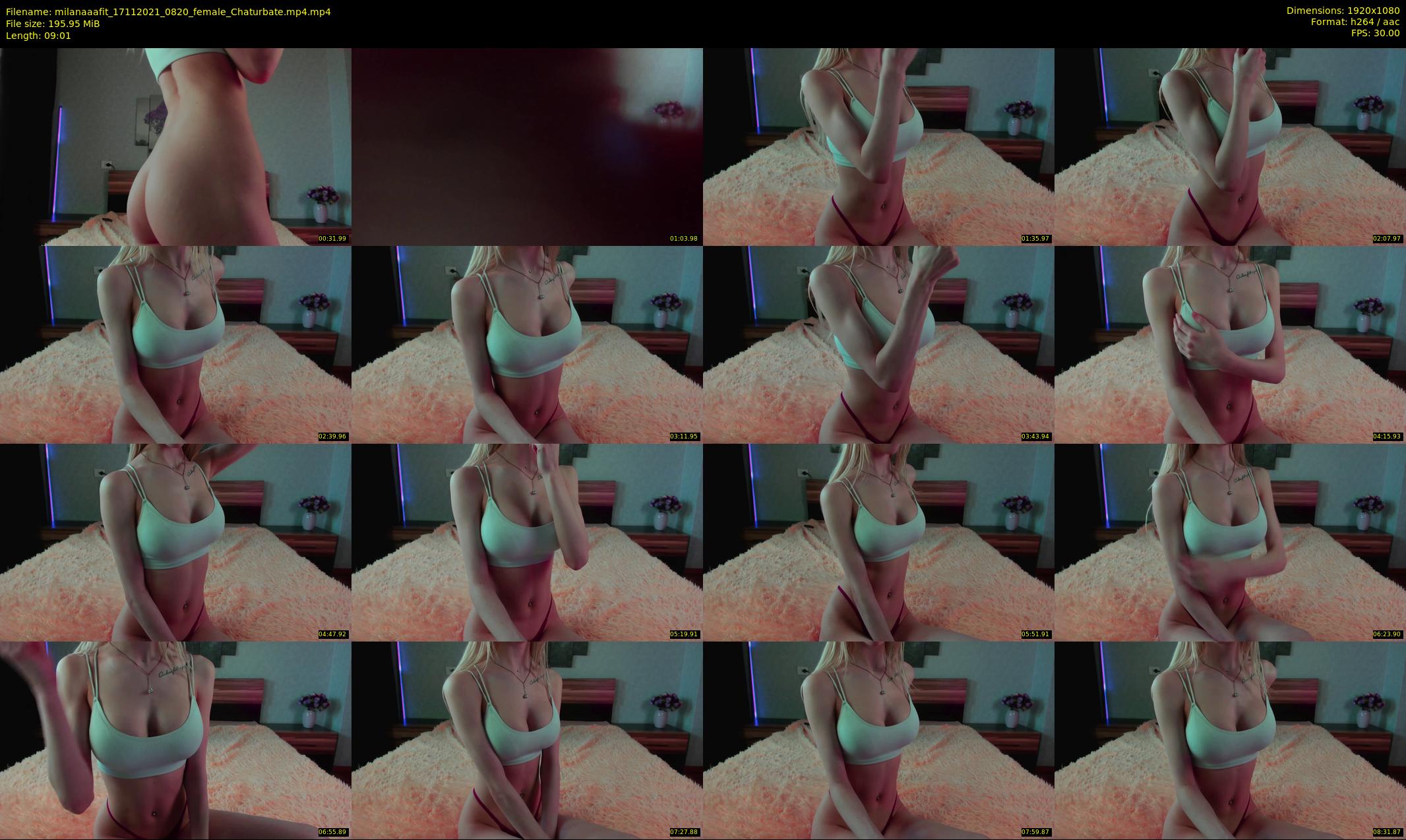milanaaafit — 10 minute Chaturbate couple cam show recording, 1080p, Nov 17, 2021