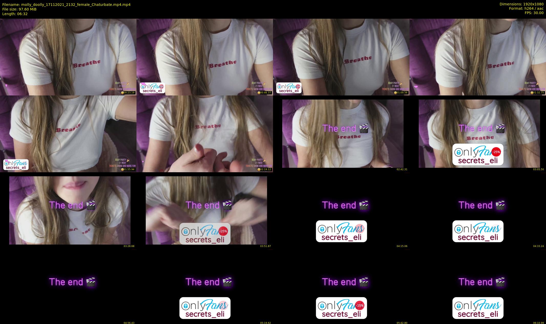 molly_doolly — 7 minute Chaturbate female cam show recording, 1080p, Nov 17, 2021