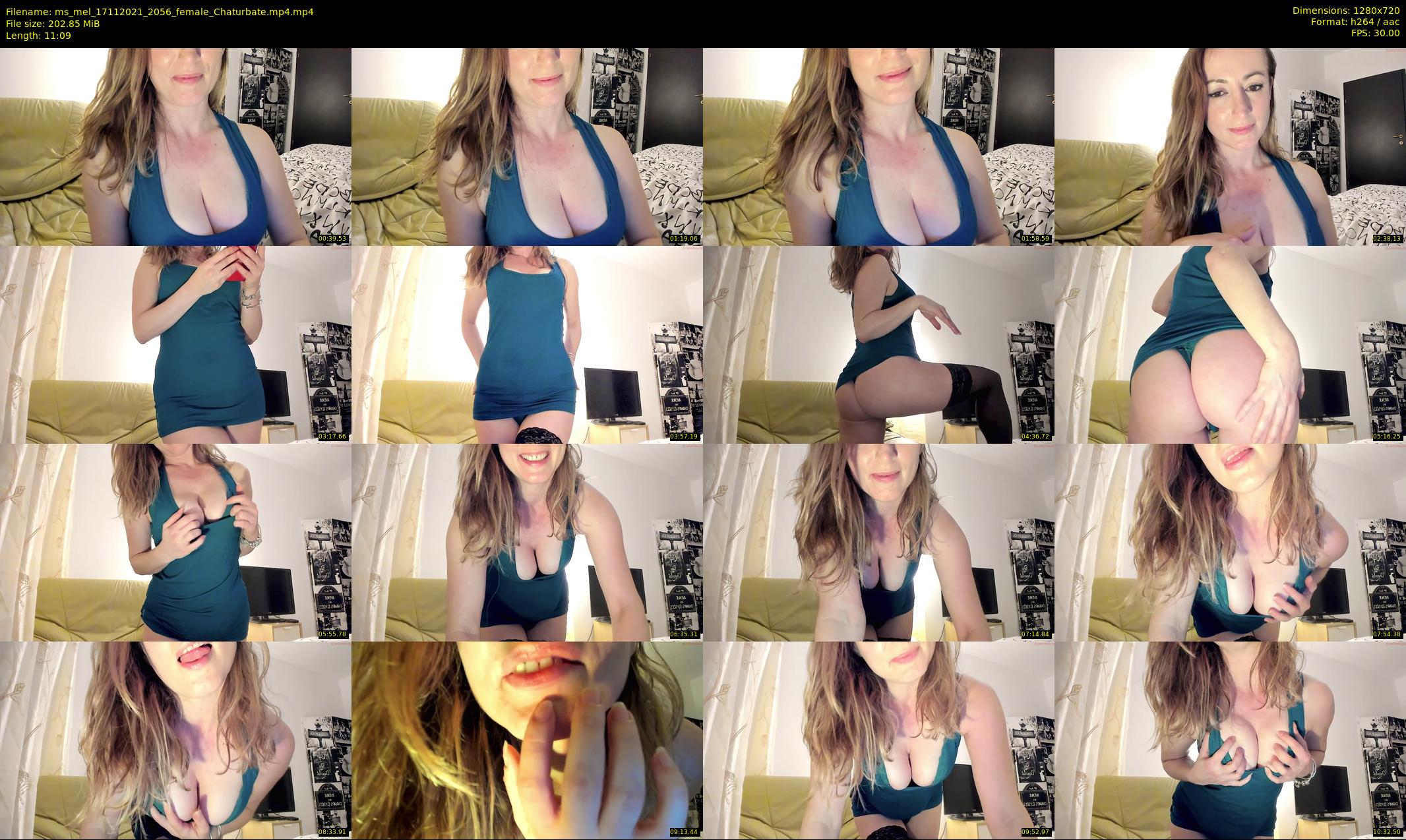 ms_mel — 12 minute Chaturbate female cam show recording, 720p, Nov 17, 2021