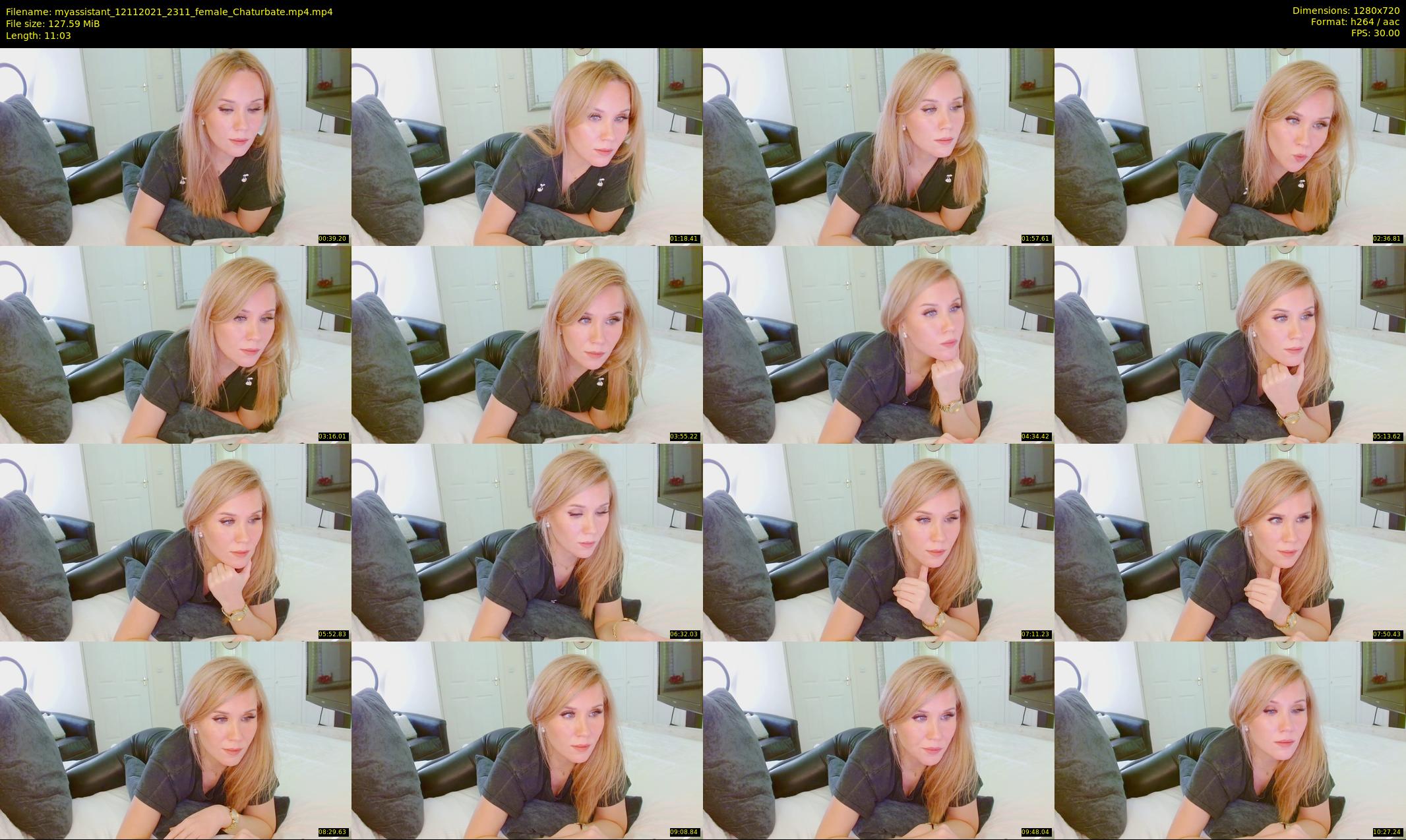 myassistant — 12 minute Chaturbate female cam show recording, 720p, Nov 12, 2021