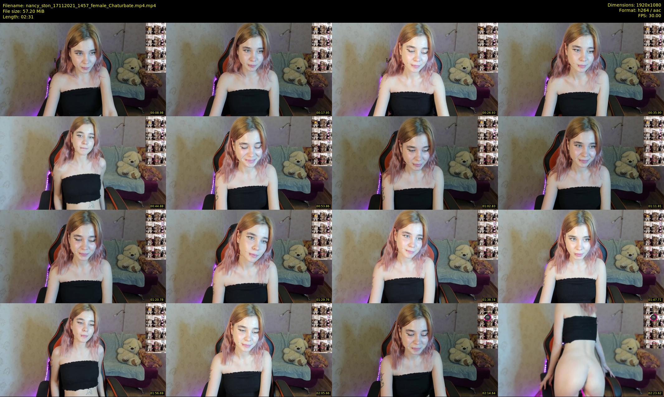 nancy_ston — 3 minute Chaturbate female cam show recording, 1080p, Nov 17, 2021