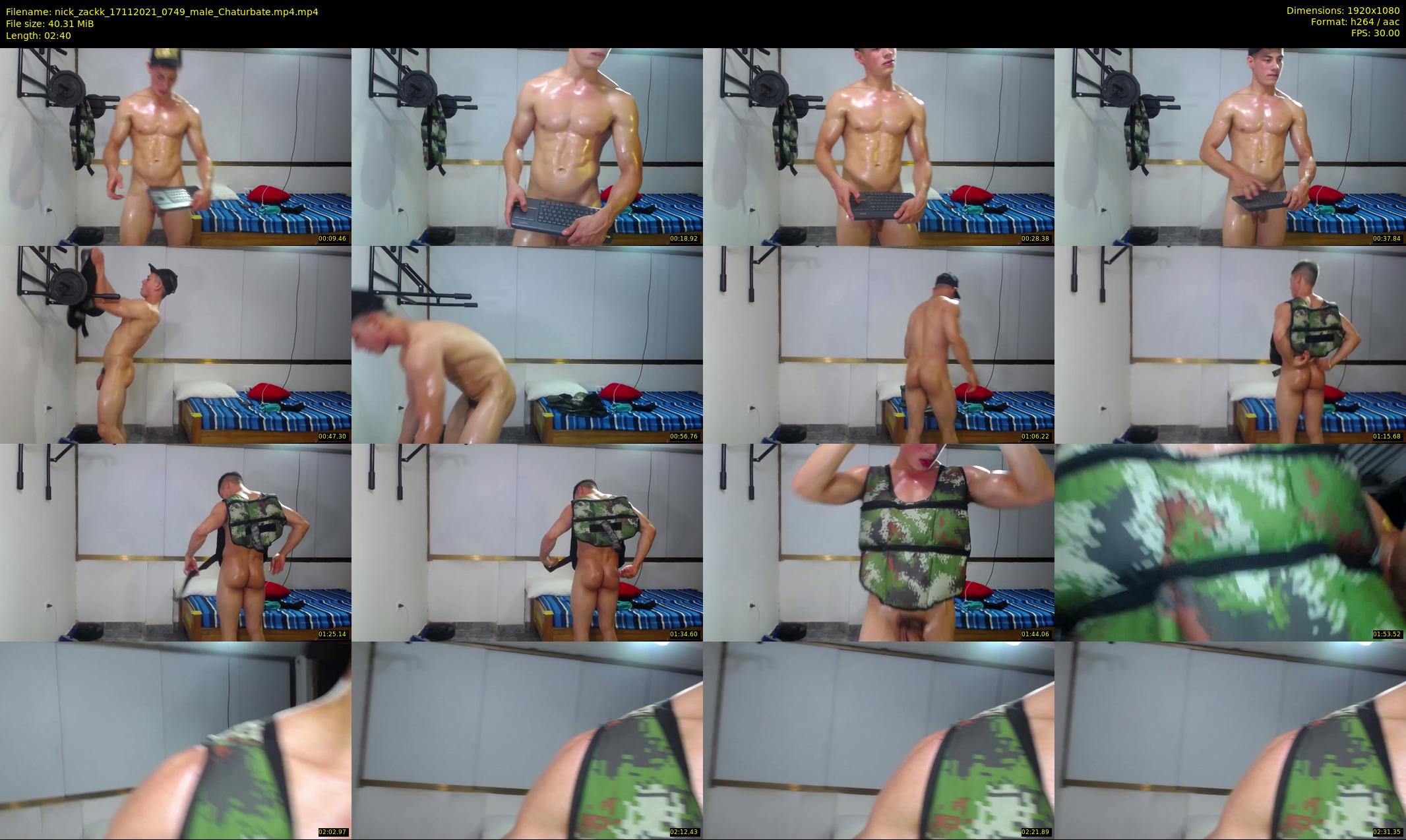 nick_zackk — 3 minute Chaturbate male cam show recording, 1080p, Nov 17, 2021