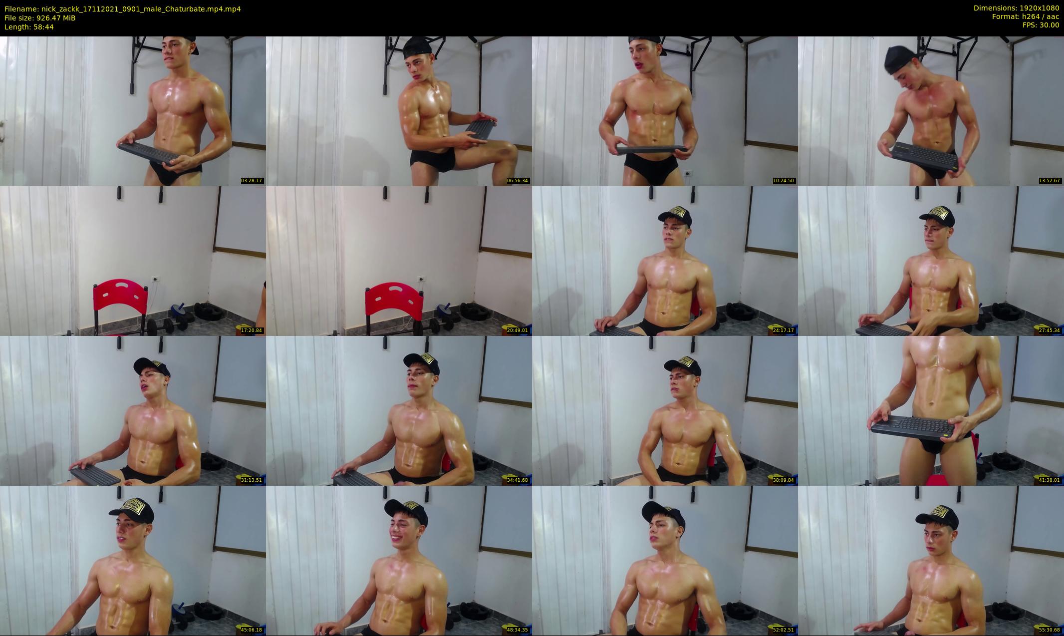 nick_zackk — 59 minute Chaturbate male cam show recording, 1080p, Nov 17, 2021