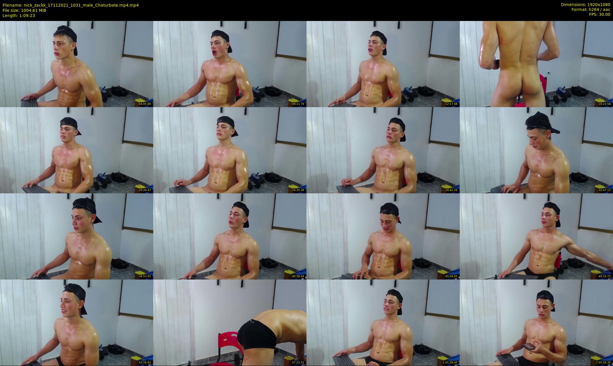 nick_zackk — 70 minute Chaturbate male cam show recording, 1080p, Nov 17, 2021