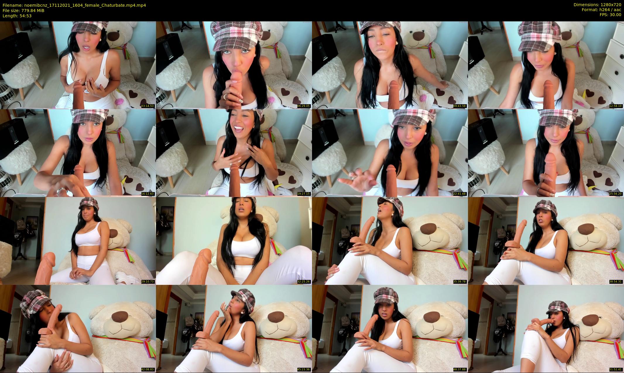 noemibcnz — 55 minute Chaturbate couple cam show recording, 720p, Nov 17, 2021