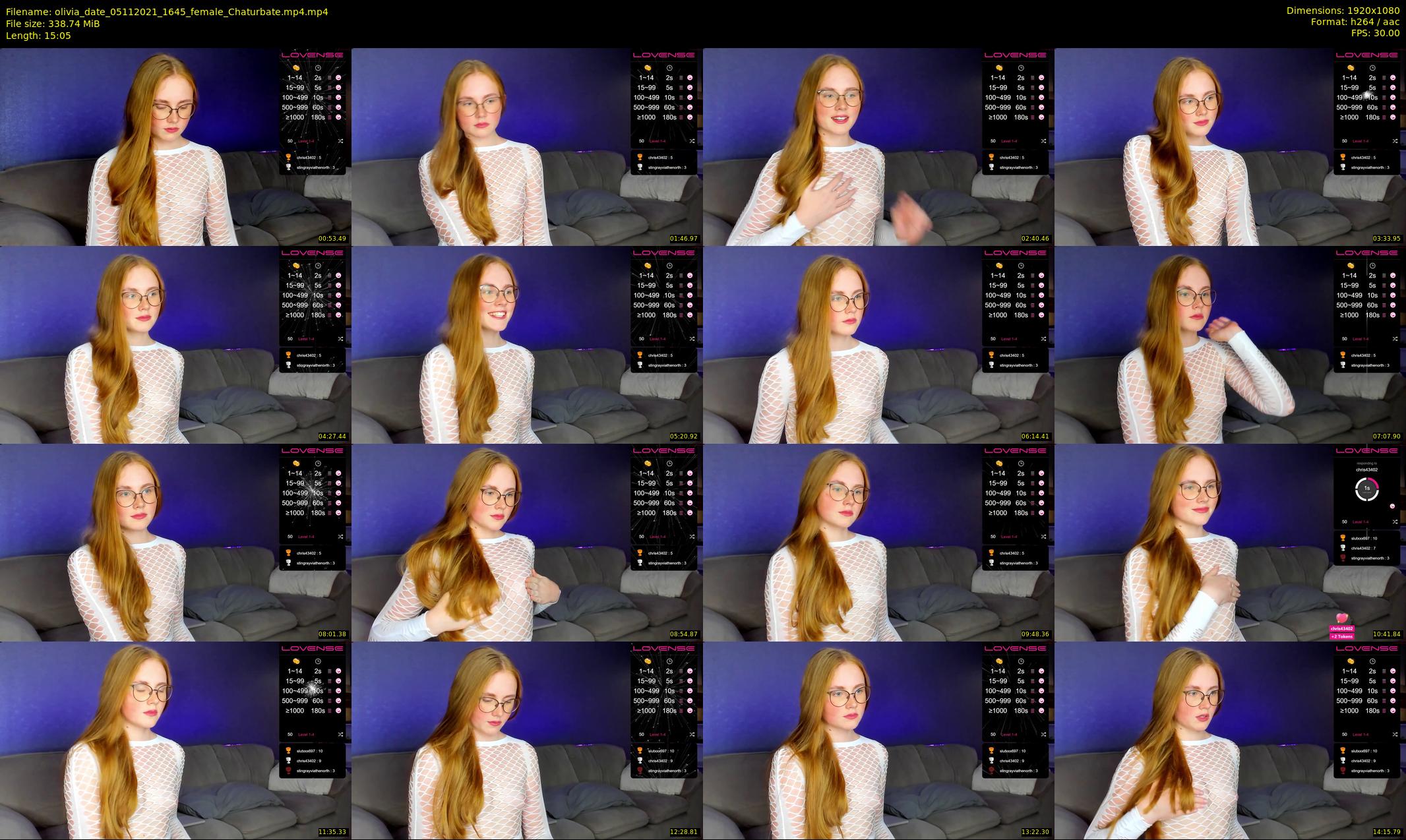 olivia_date — 16 minute Chaturbate female cam show recording, 1080p, Nov 5, 2021