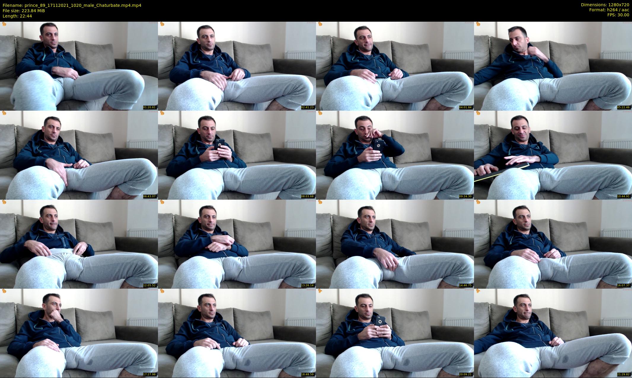 prince_89 — 23 minute Chaturbate male cam show recording, 720p, Nov 17, 2021