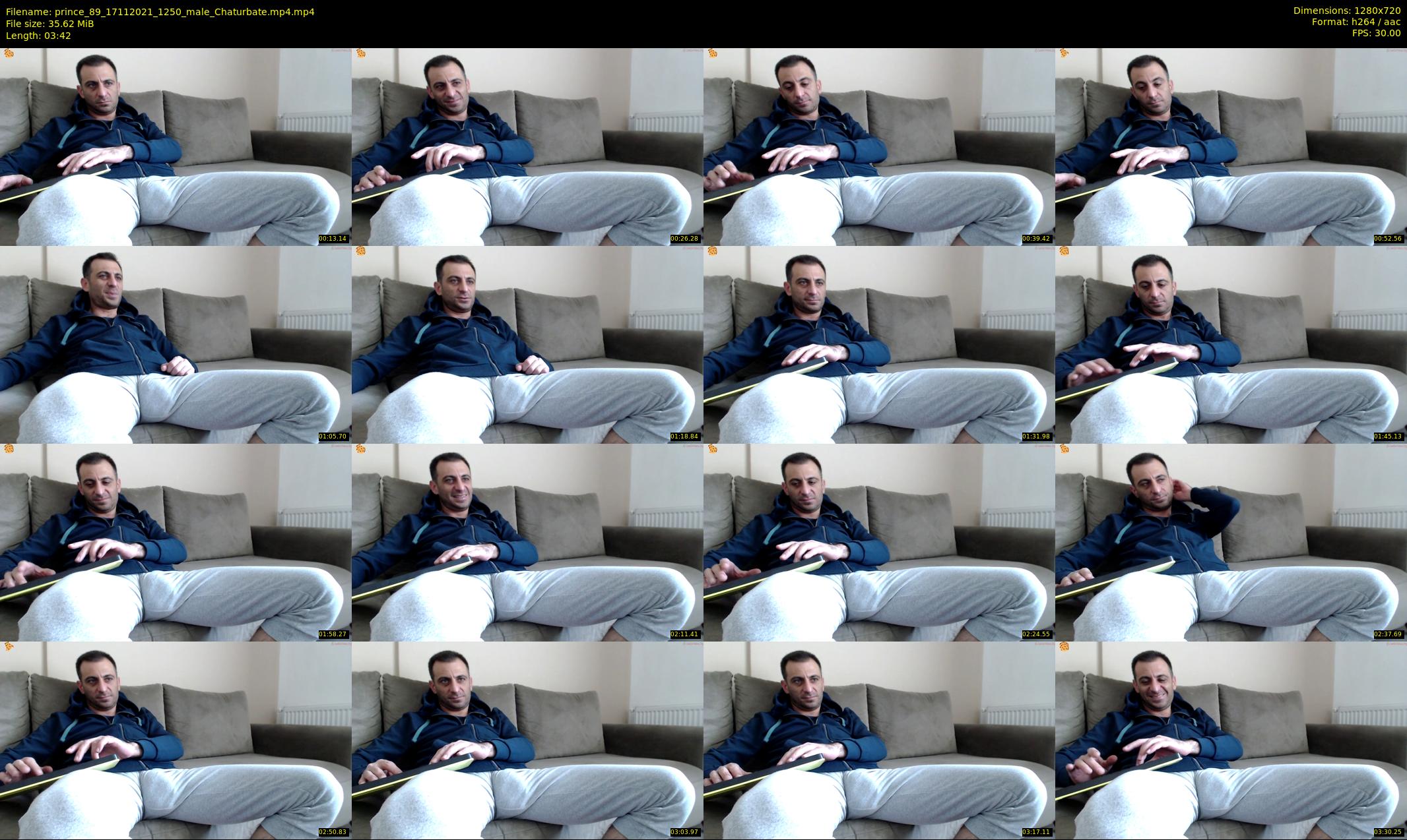 prince_89 — 4 minute Chaturbate male cam show recording, 720p, Nov 17, 2021