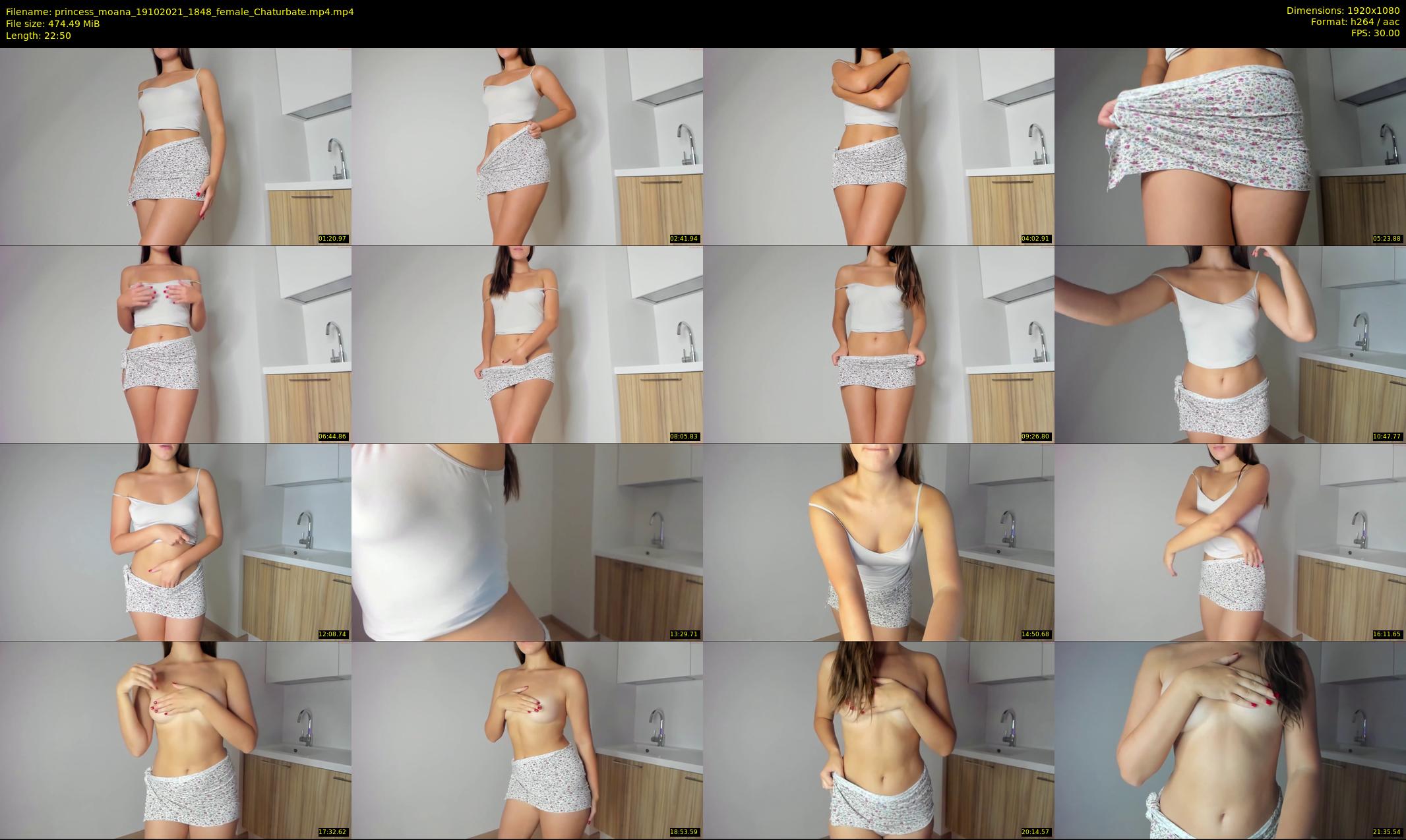 princess_moana — 23 minute Chaturbate female cam show recording, 1080p, Oct 19, 2021