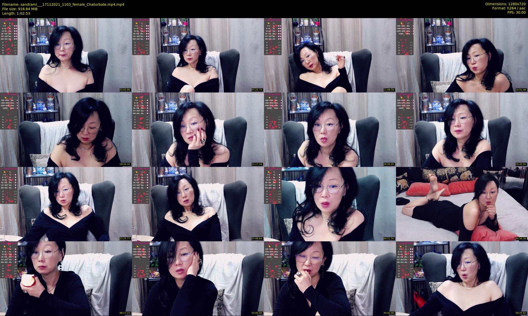 sandrami__ — 63 minute Chaturbate female cam show recording, 720p, Nov 17, 2021