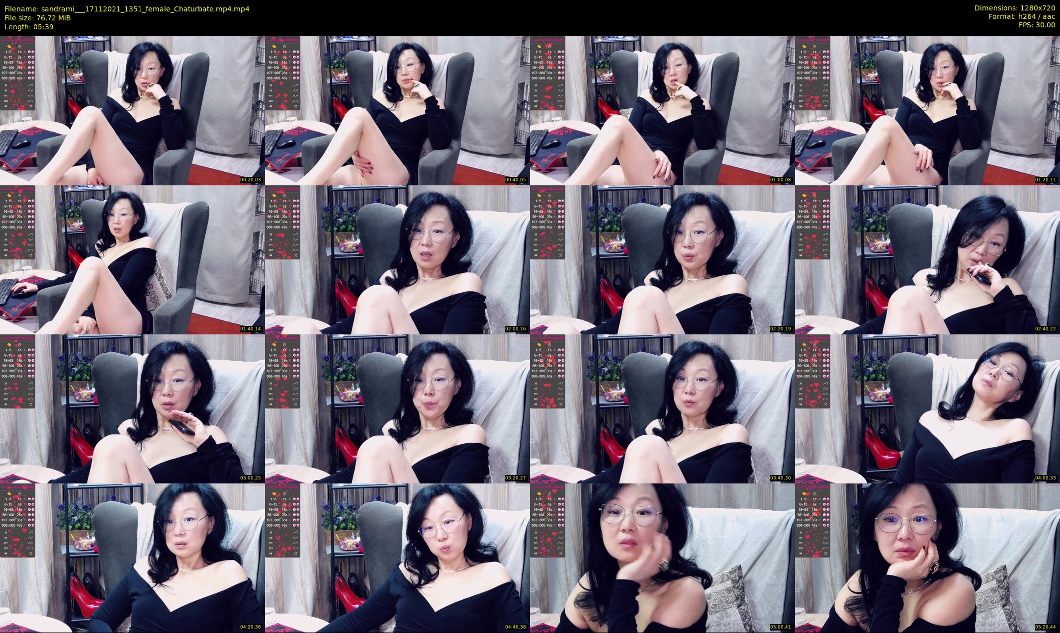 sandrami__ — 6 minute Chaturbate female cam show recording, 720p, Nov 17, 2021