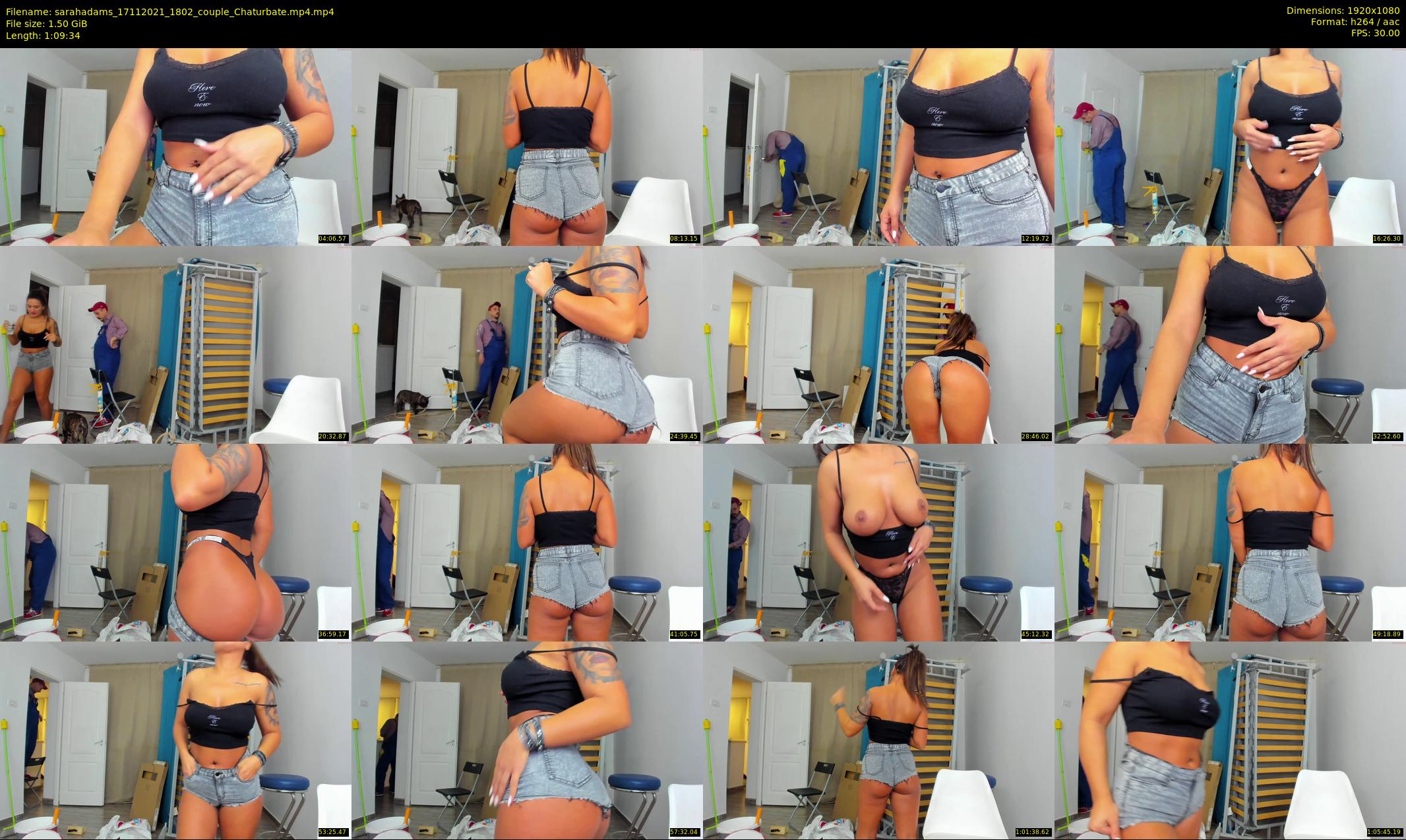 sarahadams — 70 minute Chaturbate female cam show recording, 1080p, Nov 17, 2021