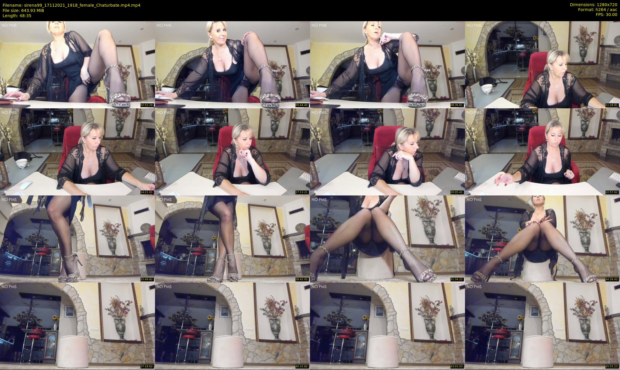 sirena99 — 49 minute Chaturbate female cam show recording, 720p, Nov 17, 2021