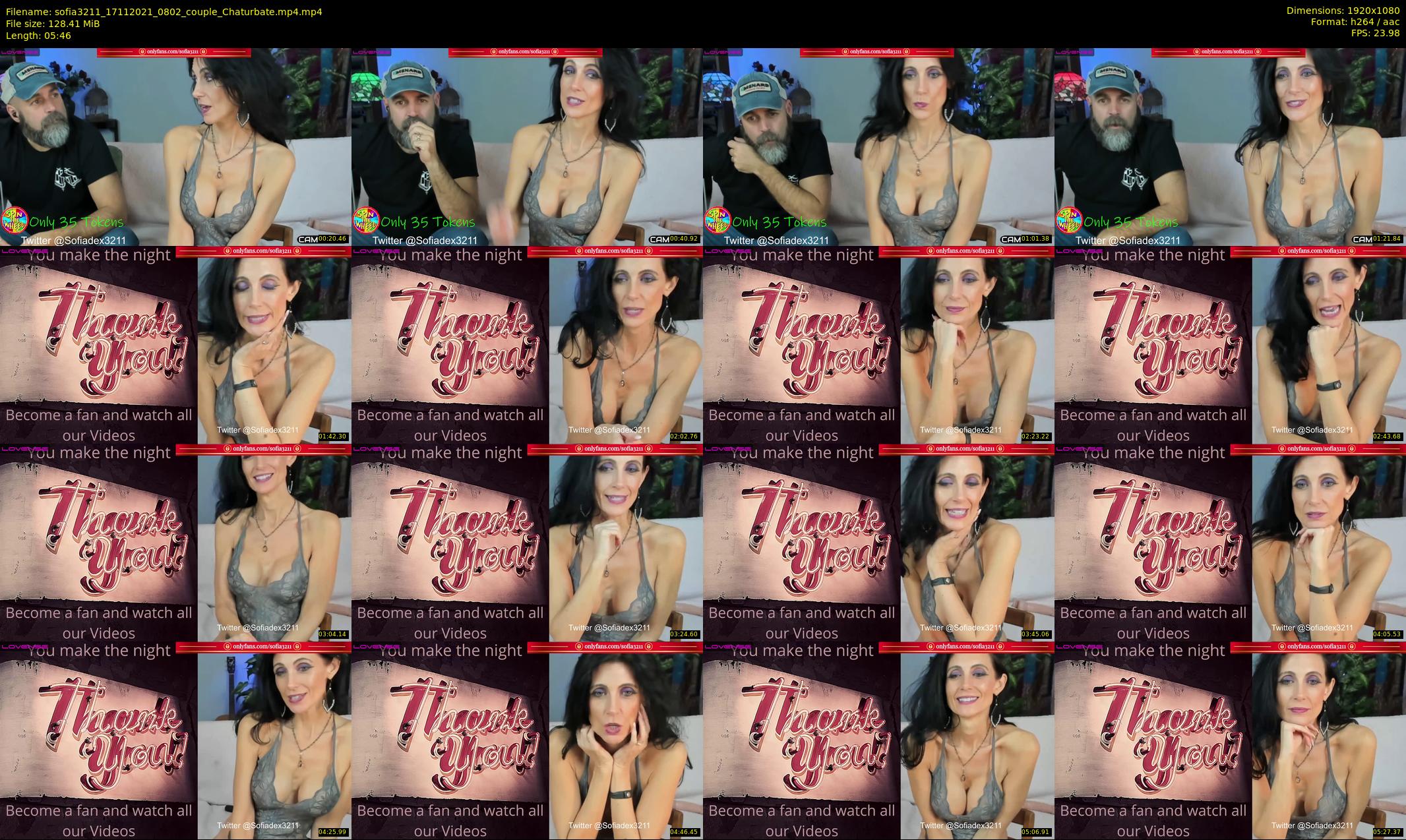sofia3211 — 6 minute Chaturbate couple cam show recording, 1080p, Nov 17, 2021