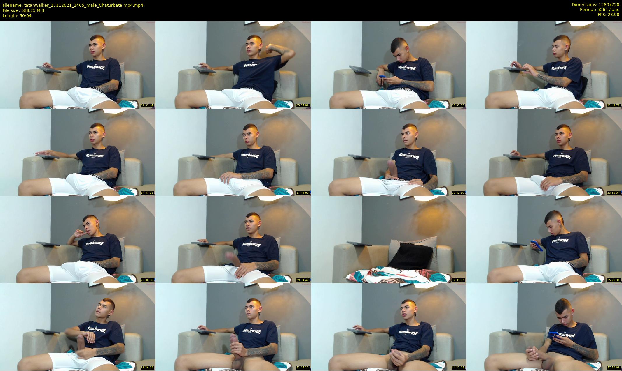 tatanwalker — 51 minute Chaturbate male cam show recording, 720p, Nov 17, 2021
