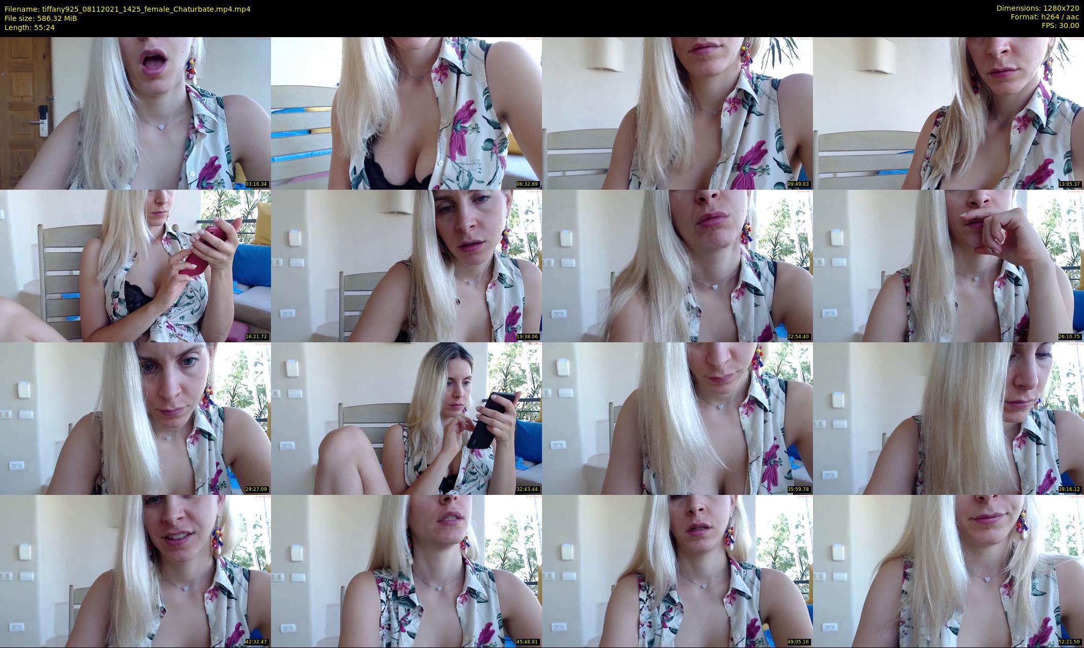 tiffany925 — 56 minute Chaturbate female cam show recording, 720p, Nov 8, 2021