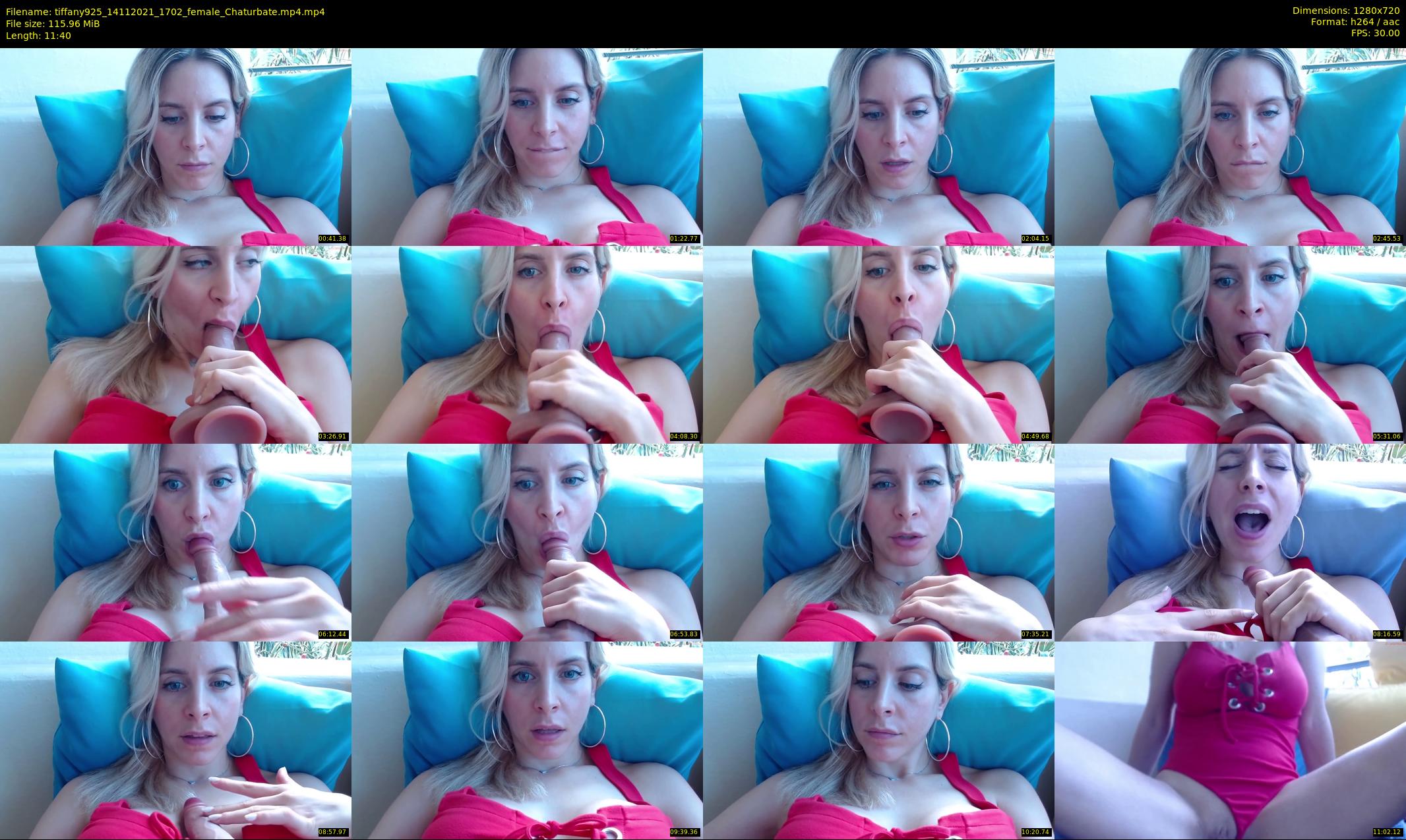 tiffany925 — 12 minute Chaturbate female cam show recording, 720p, Nov 14, 2021