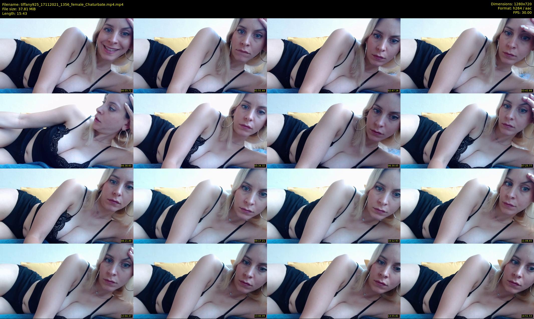 tiffany925 — 16 minute Chaturbate female cam show recording, 720p, Nov 17, 2021