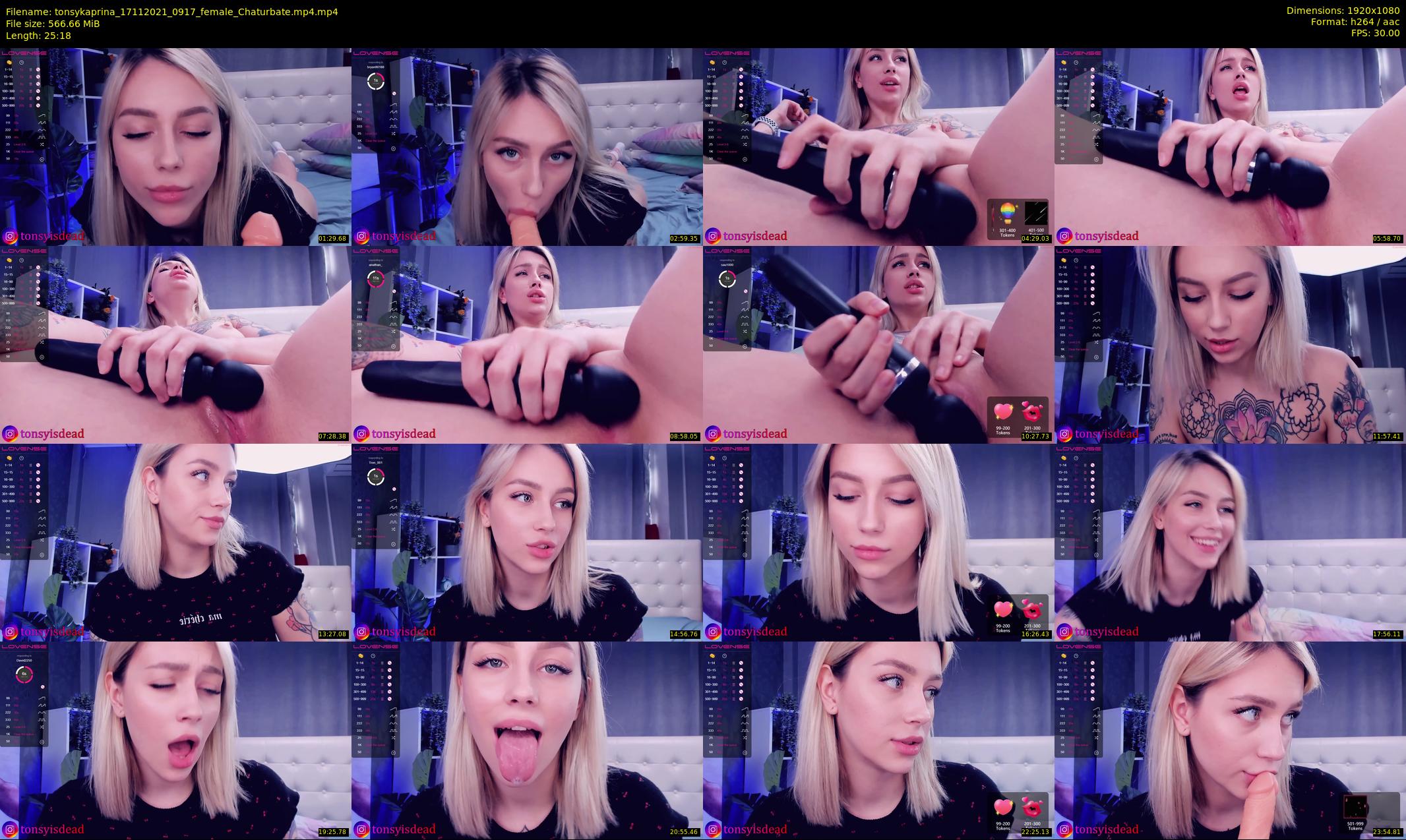 tonsykaprina — 26 minute Chaturbate couple cam show recording, 1080p, Nov 17, 2021