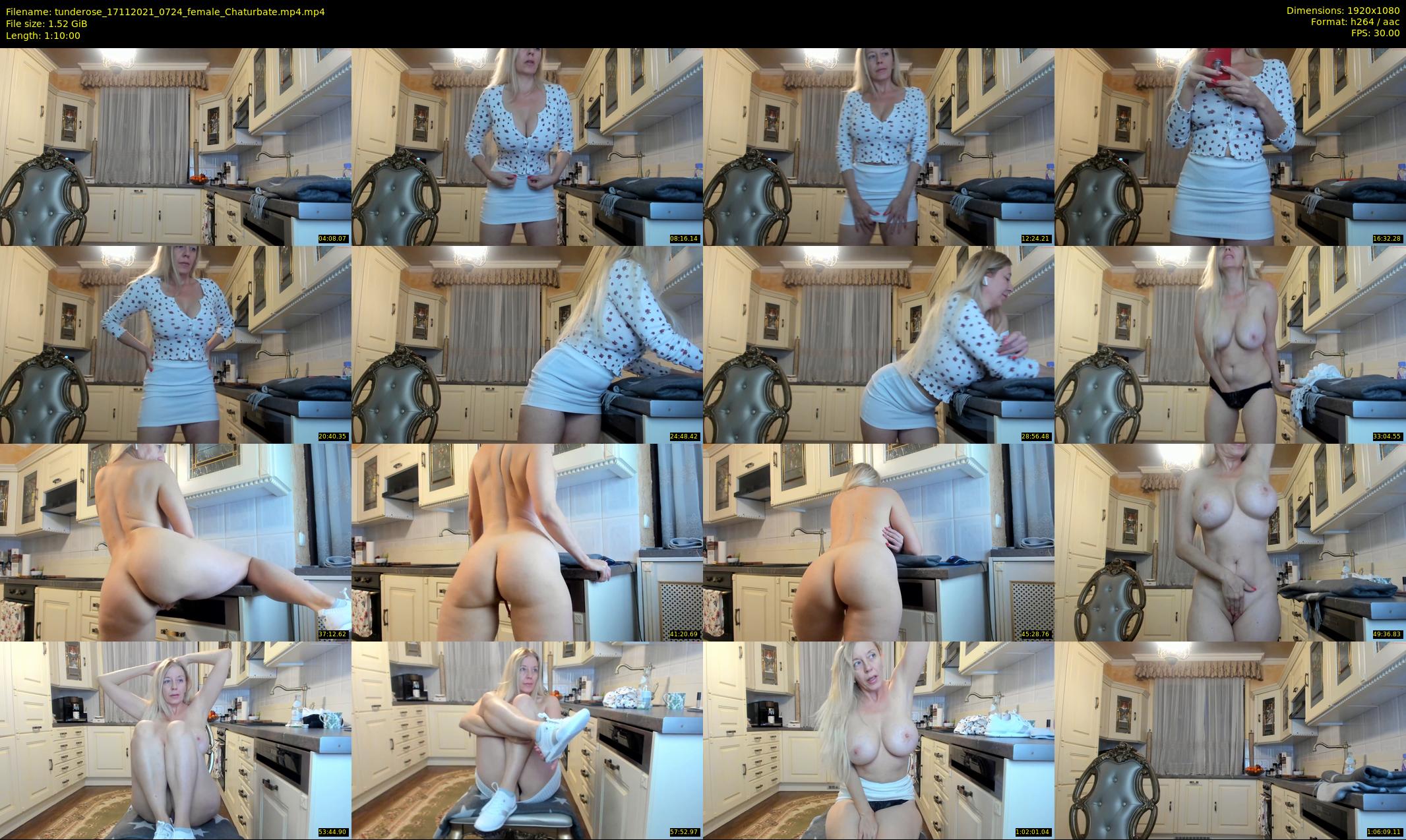 tunderose — 70 minute Chaturbate female cam show recording, 1080p, Nov 17, 2021