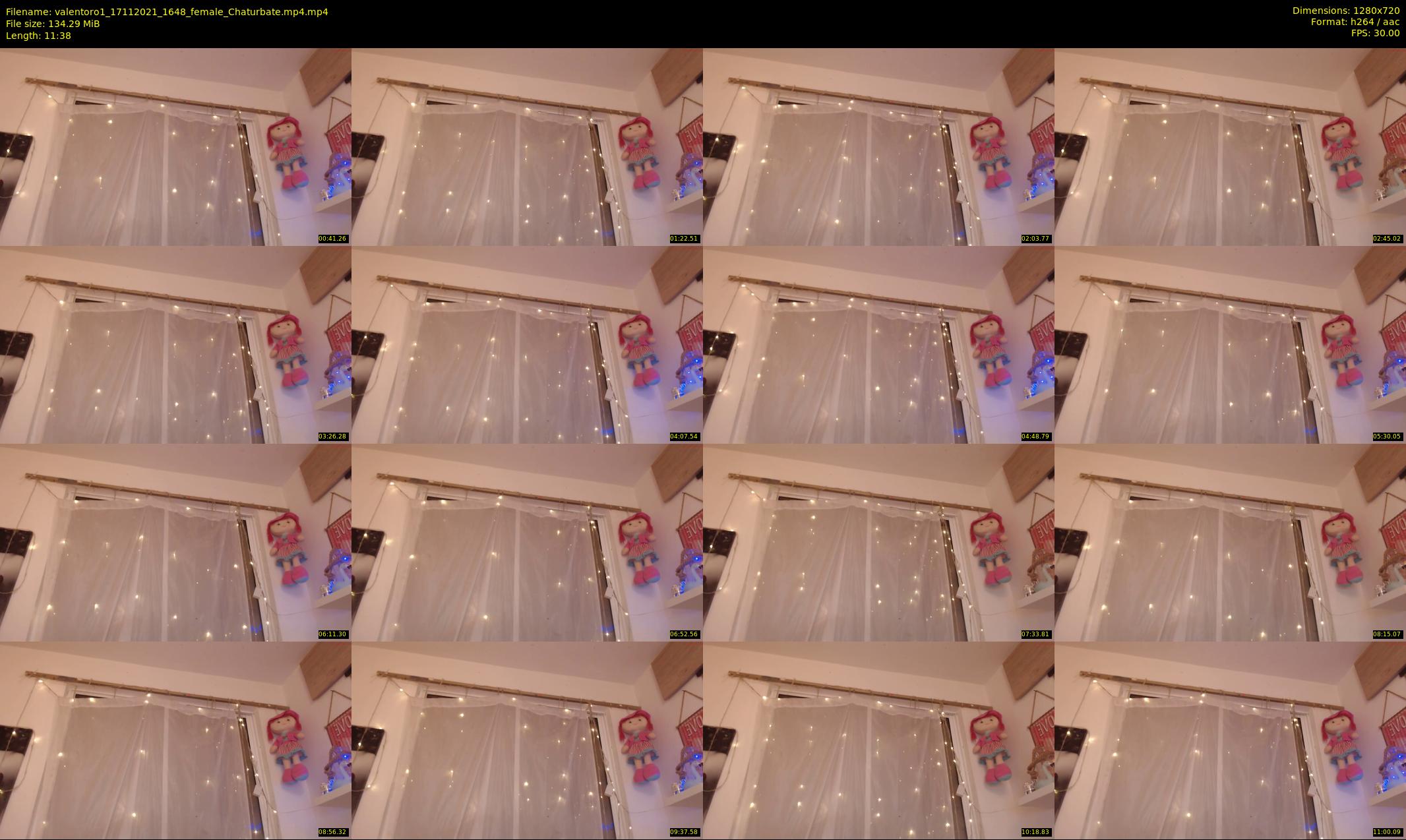 valentoro1 — 12 minute Chaturbate female cam show recording, 720p, Nov 17, 2021
