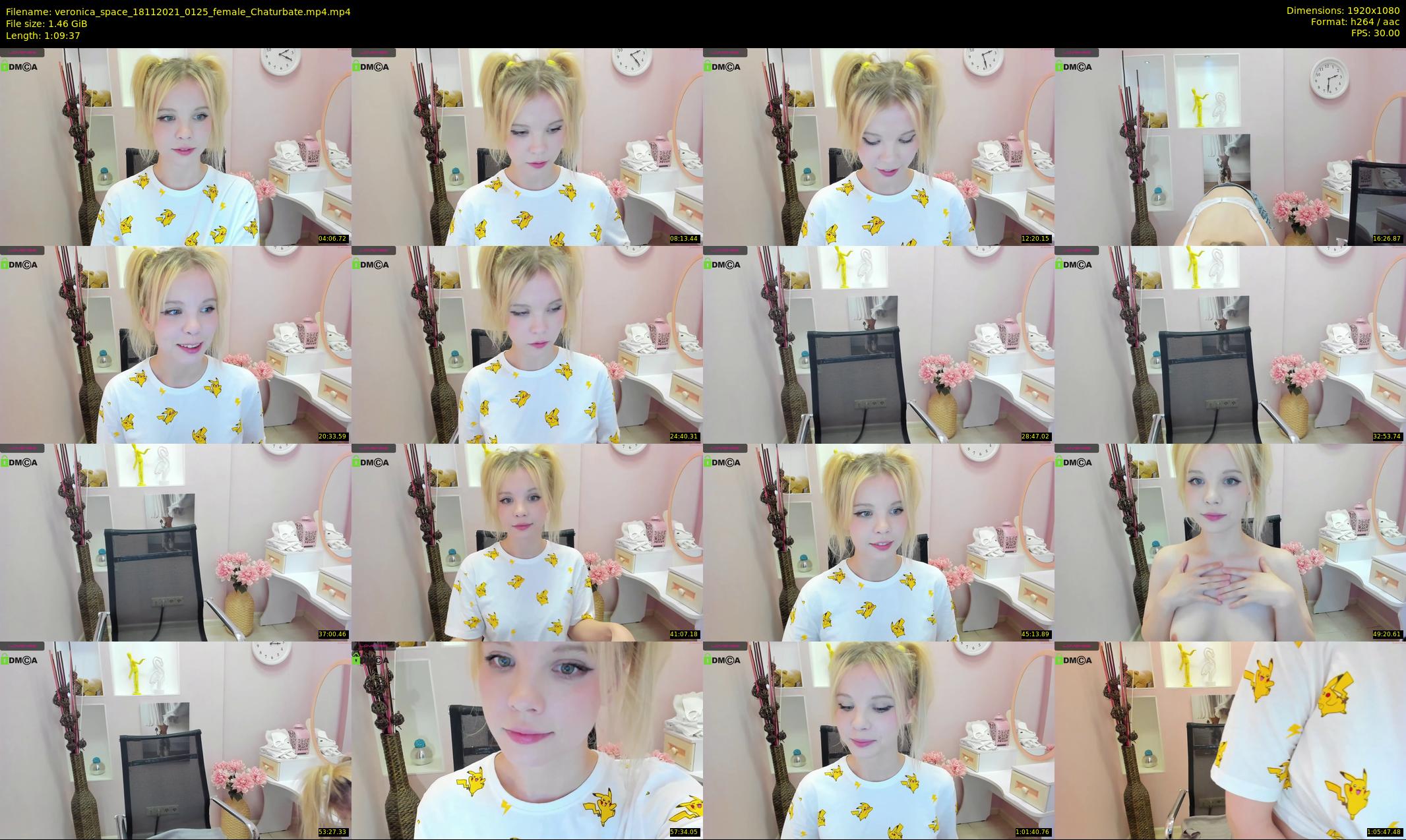 veronica_space — 70 minute Chaturbate female cam show recording, 1080p, Nov 18, 2021