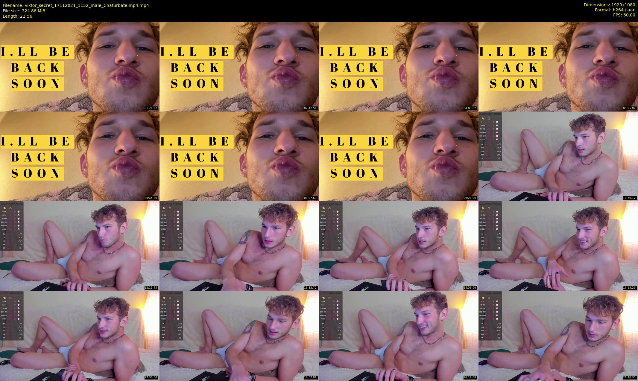 viktor_secret — 23 minute Chaturbate male cam show recording, 1080p, Nov 17, 2021