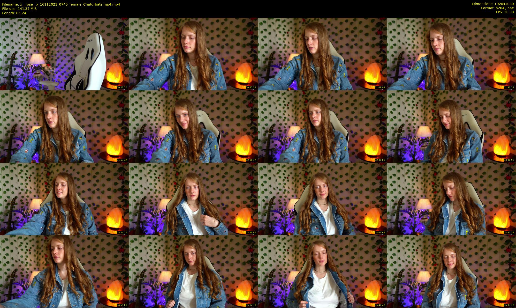x__rose__x — 7 minute Chaturbate female cam show recording, 1080p, Nov 16, 2021