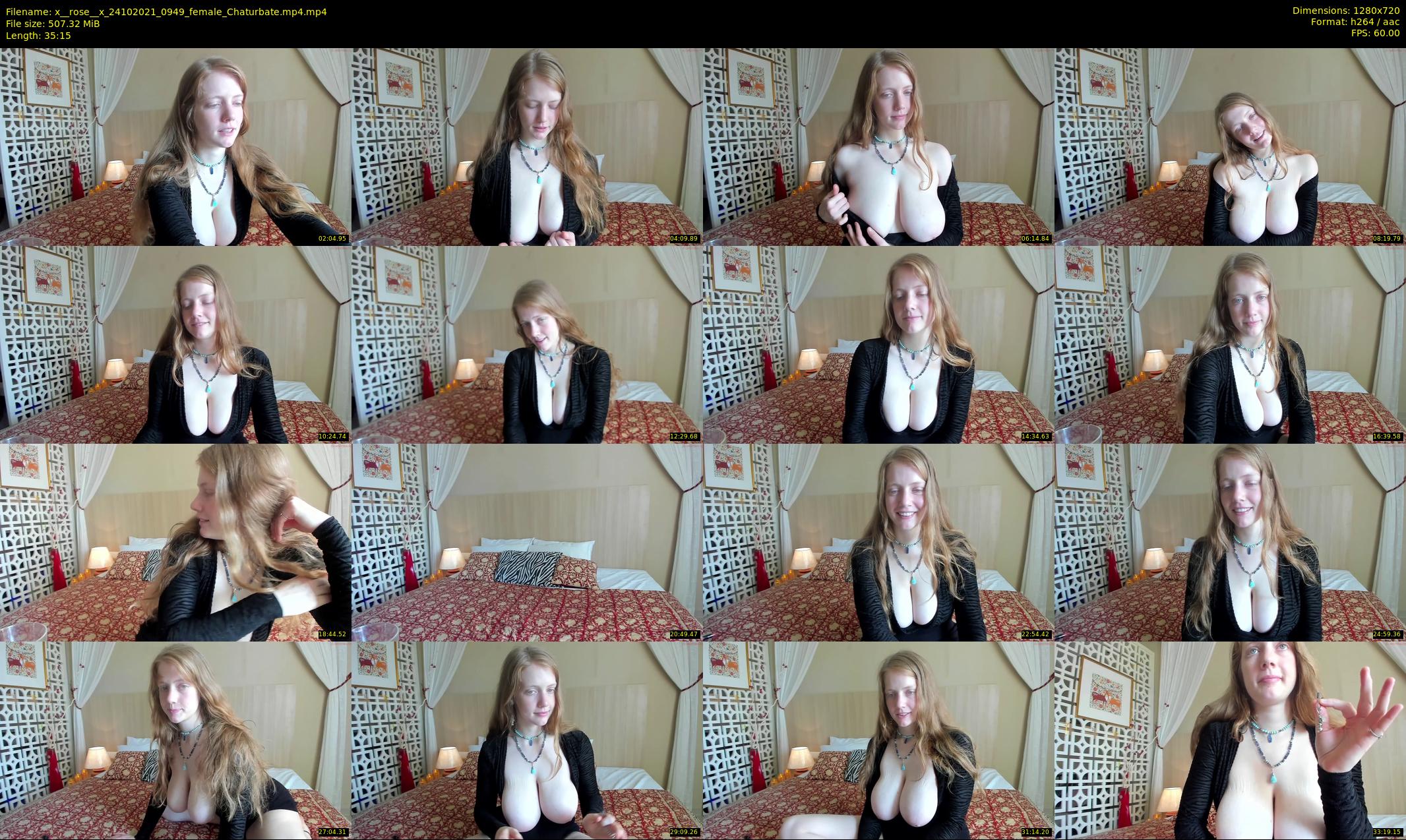 x__rose__x — 36 minute Chaturbate female cam show recording, 720p, Oct 24, 2021