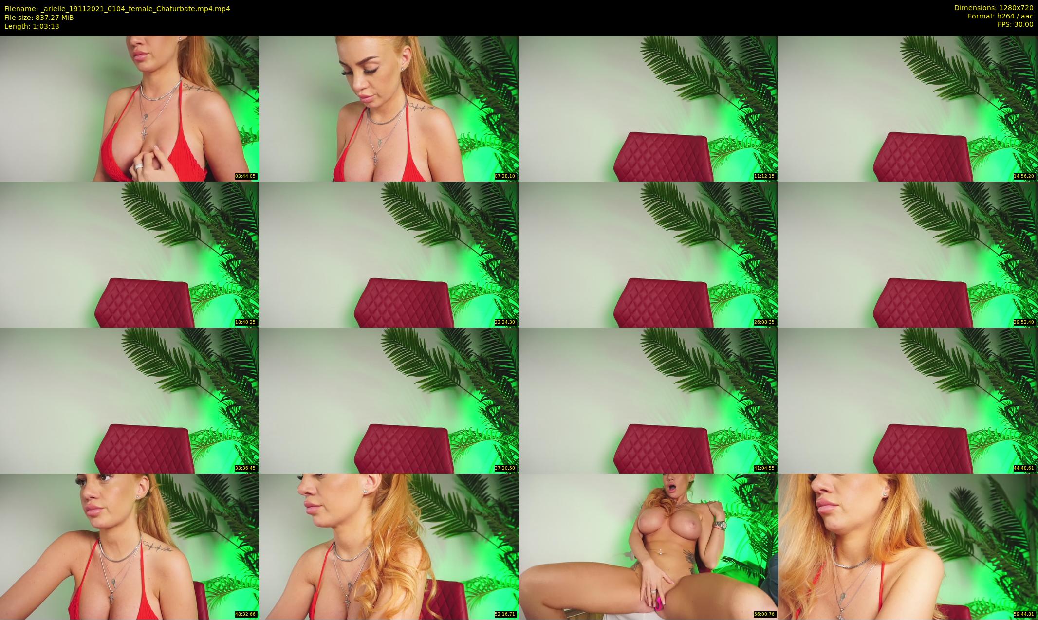 _arielle — 64 minute Chaturbate female cam show recording, 720p, Nov 19, 2021