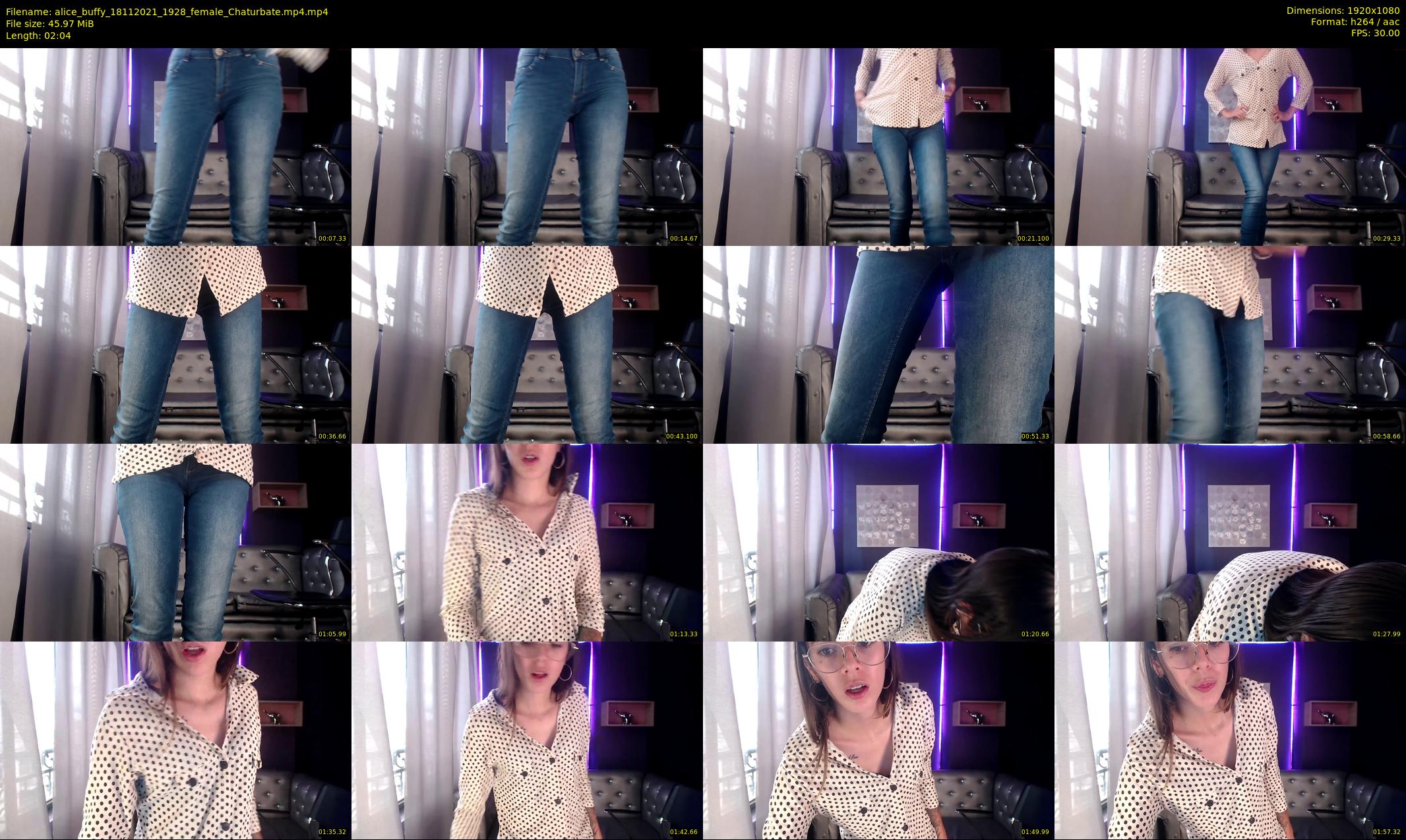 alice_buffy — 3 minute Chaturbate female cam show recording, 1080p, Nov 18, 2021