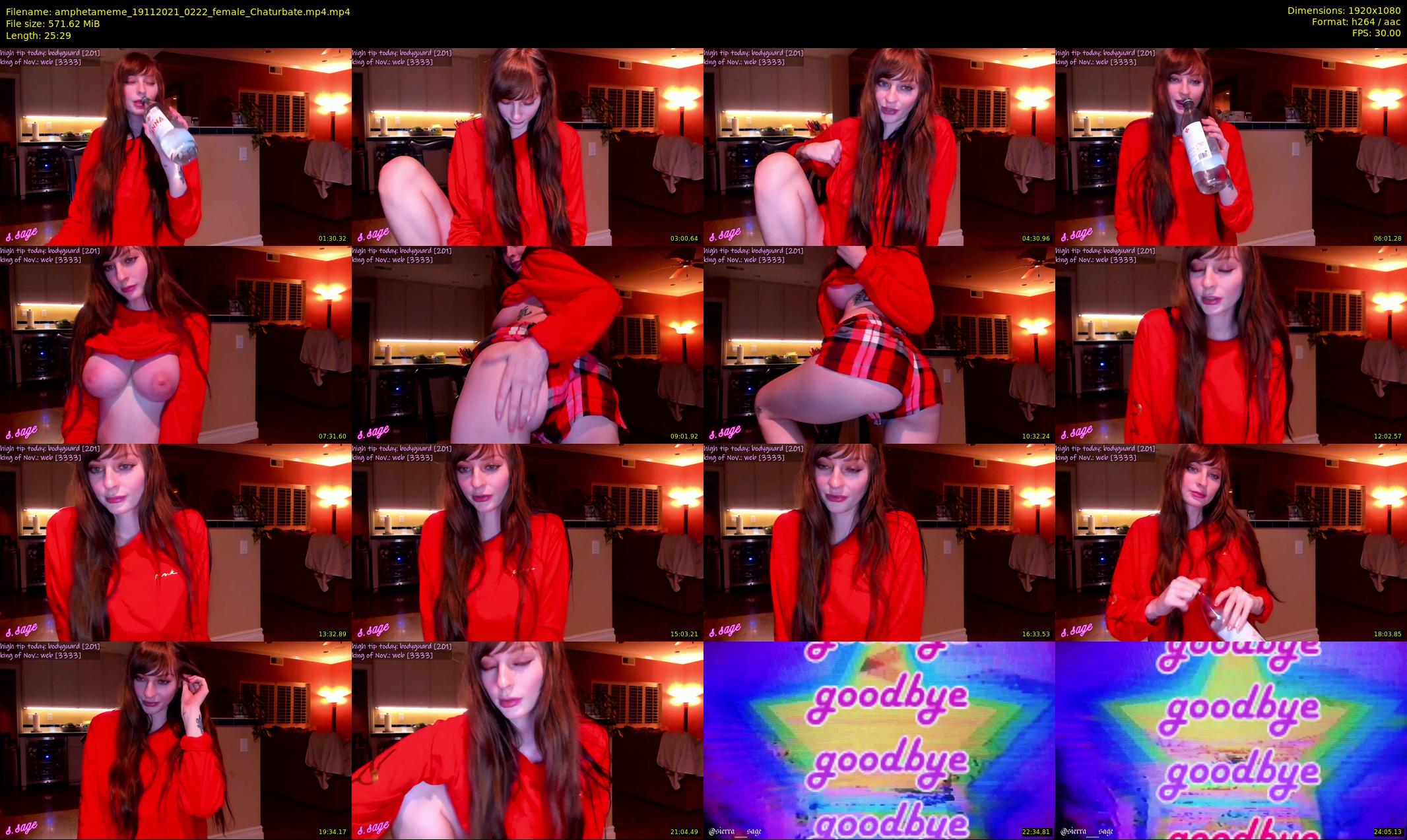 amphetameme — 26 minute Chaturbate female cam show recording, 1080p, Nov 19, 2021
