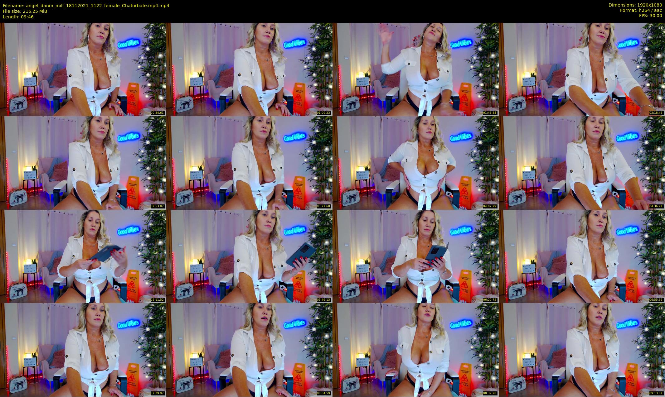angel_danm_milf — 10 minute Chaturbate female cam show recording, 1080p, Nov 18, 2021