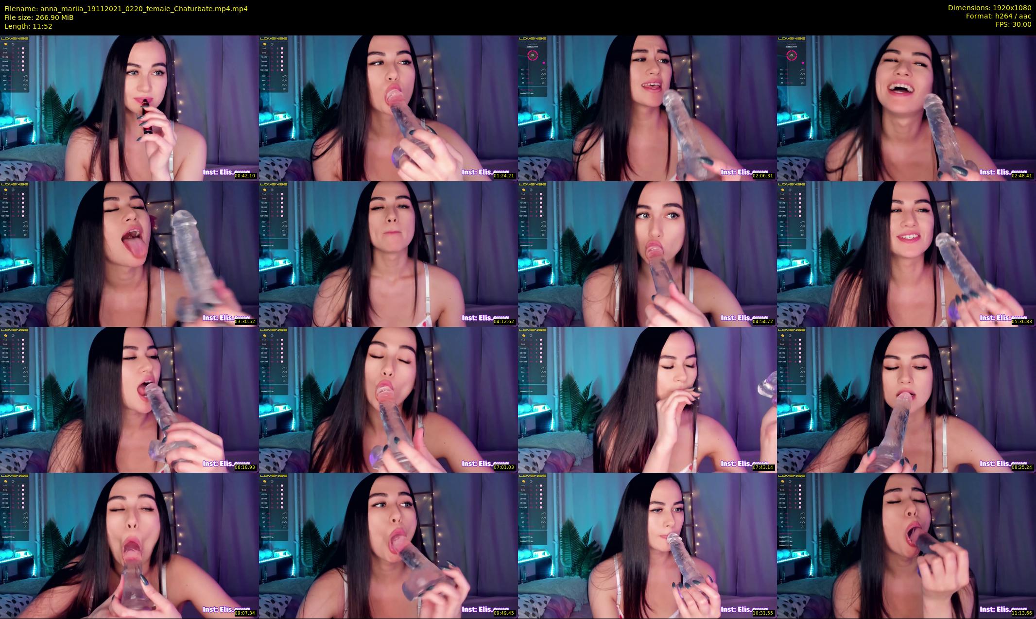 anna_mariia — 12 minute Chaturbate couple cam show recording, 1080p, Nov 19, 2021