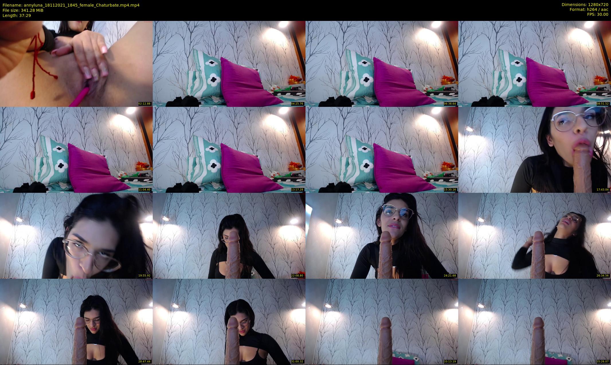 annyluna — 38 minute Chaturbate female cam show recording, 720p, Nov 18, 2021