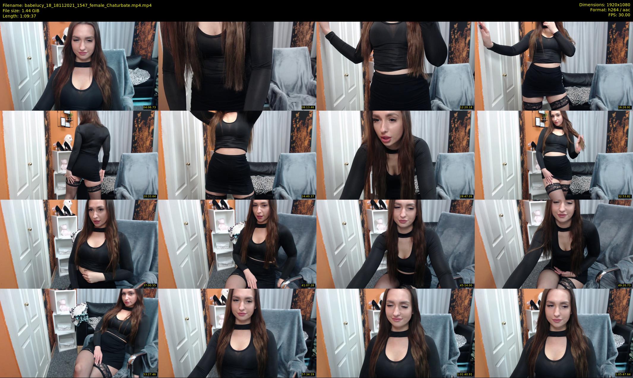 babelucy_18 — 70 minute Chaturbate female cam show recording, 1080p, Nov 18, 2021